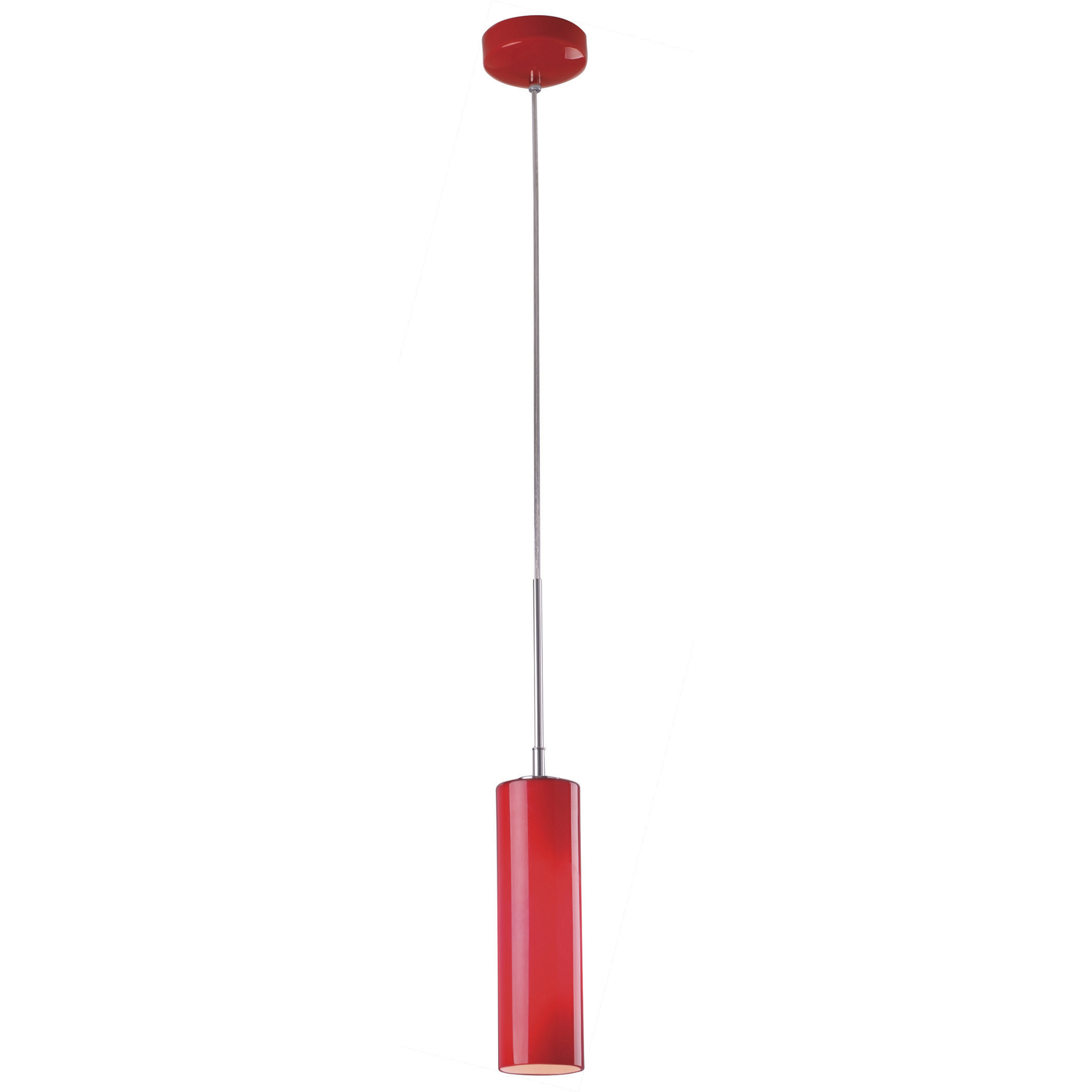 Rondelle (Disc) 1 Light 3.5 inch Polished Chrome Mini Pendant Ceiling Light