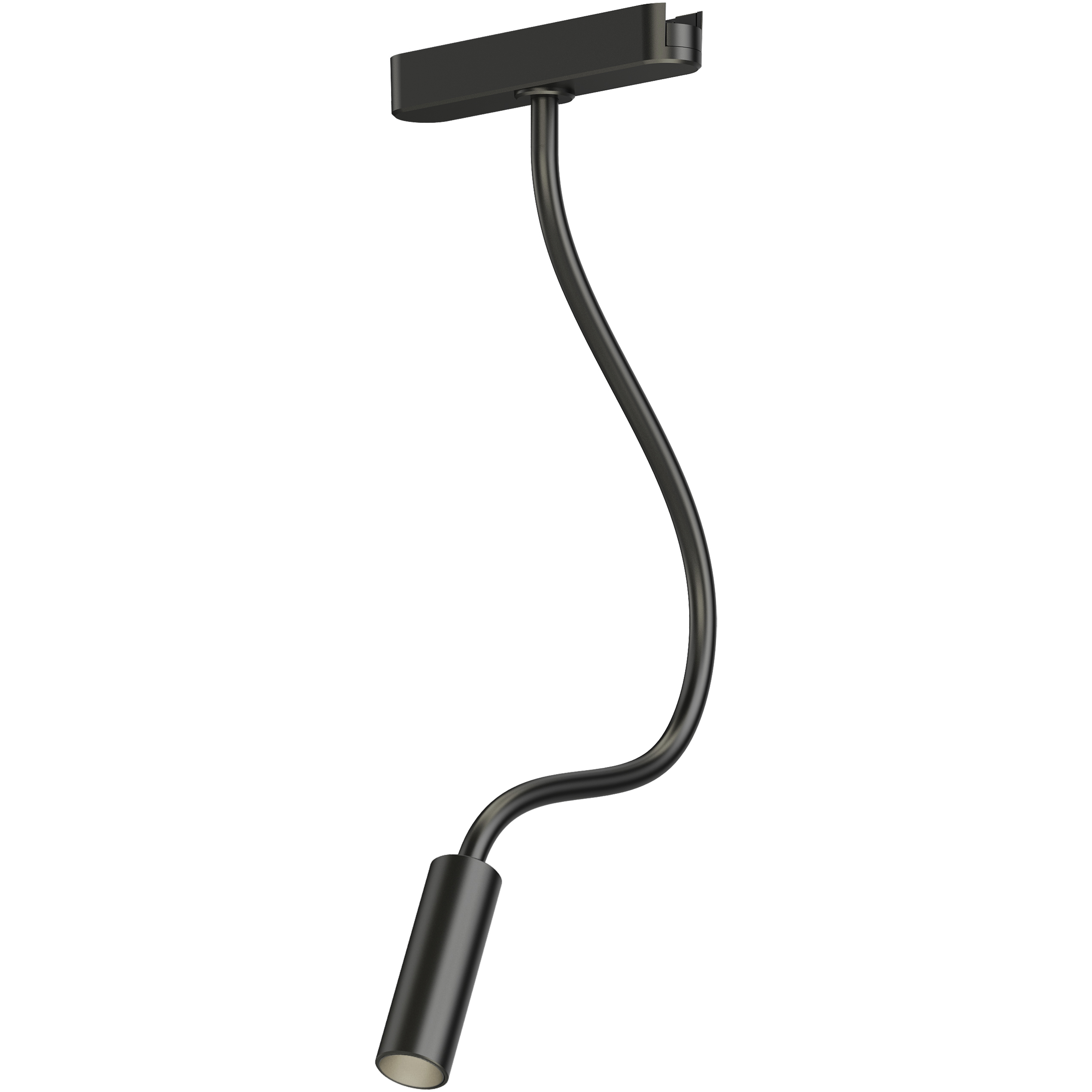 Continuum 1 Light 24 Black Track Light Ceiling Light
