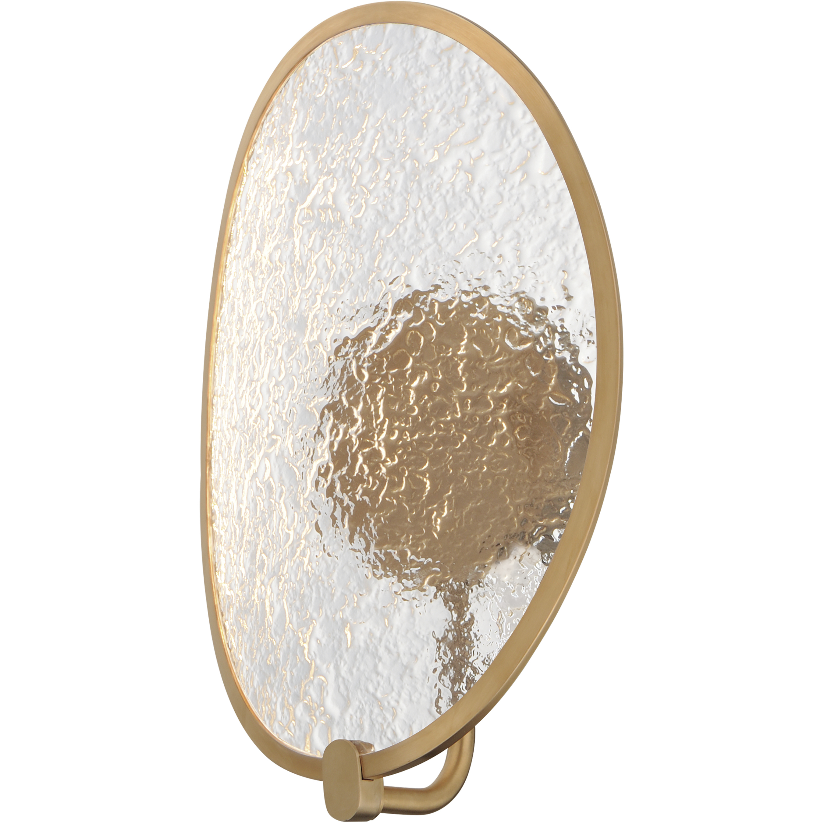Moonscapes LED 9 inch Brushed Champagne ADA Wall Sconce Wall Light