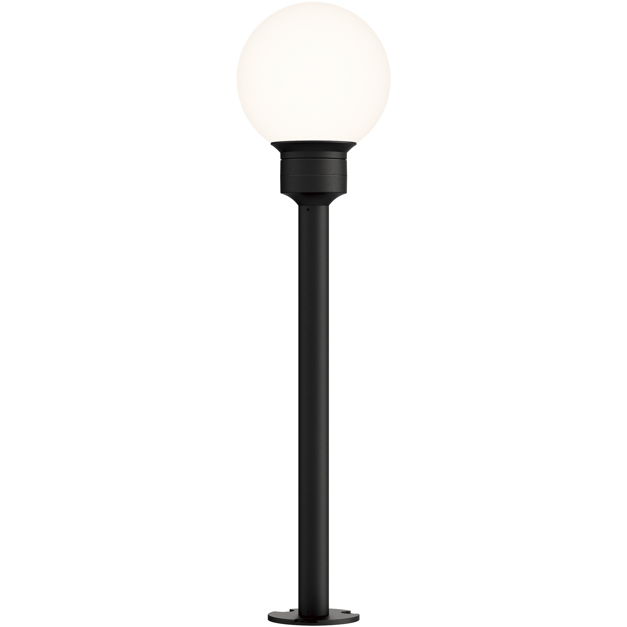 Alumilux Bollard 12 7.00 watt Black Outdoor Pathway Light