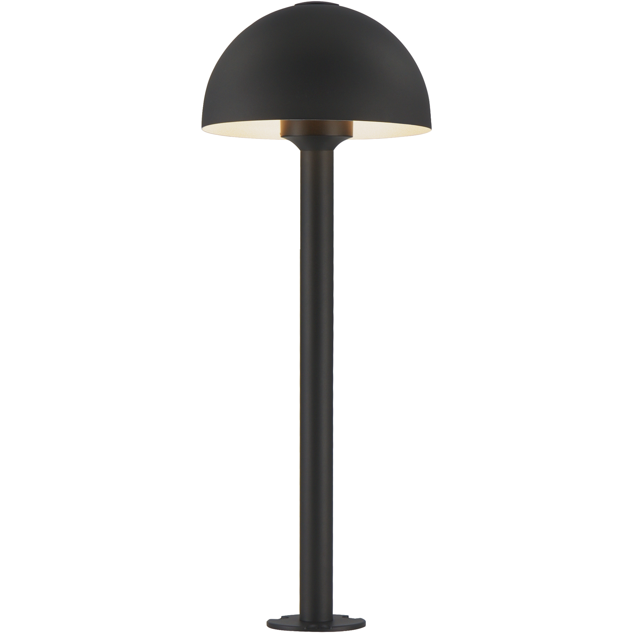 Alumilux Bollard 12 7.00 watt Black Outdoor Pathway Light