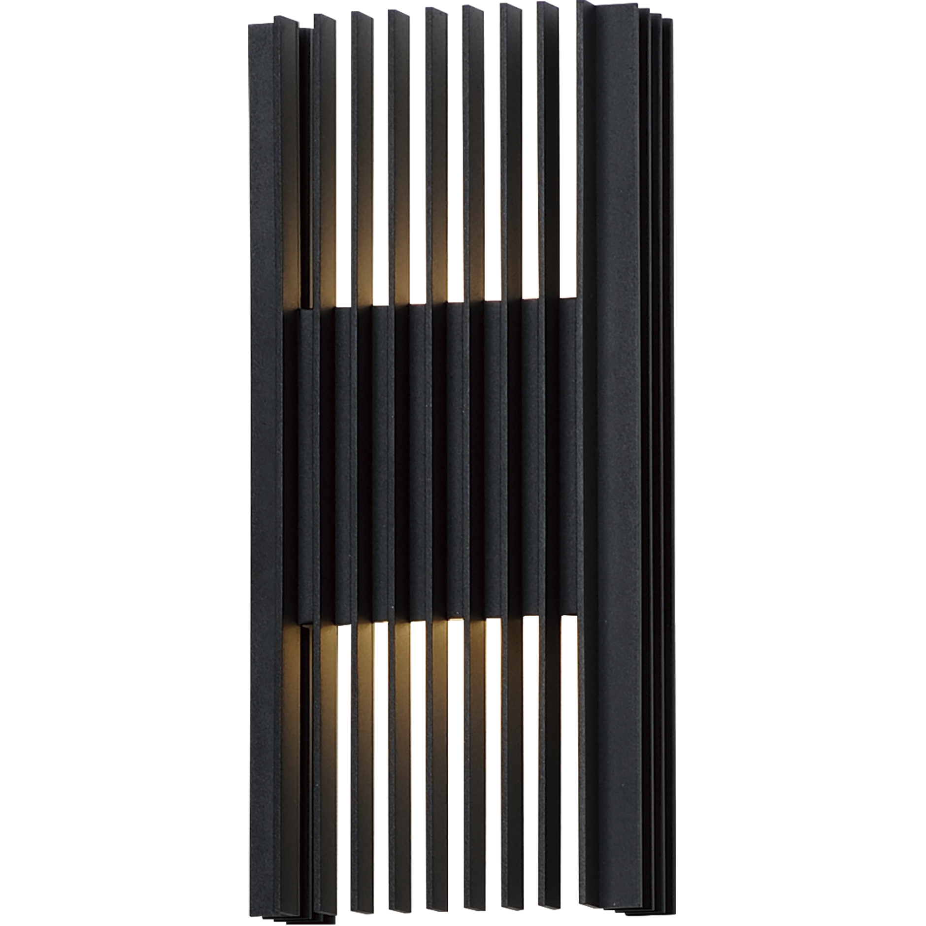 Rampart LED 14 inch Black Outdoor Wall Mount