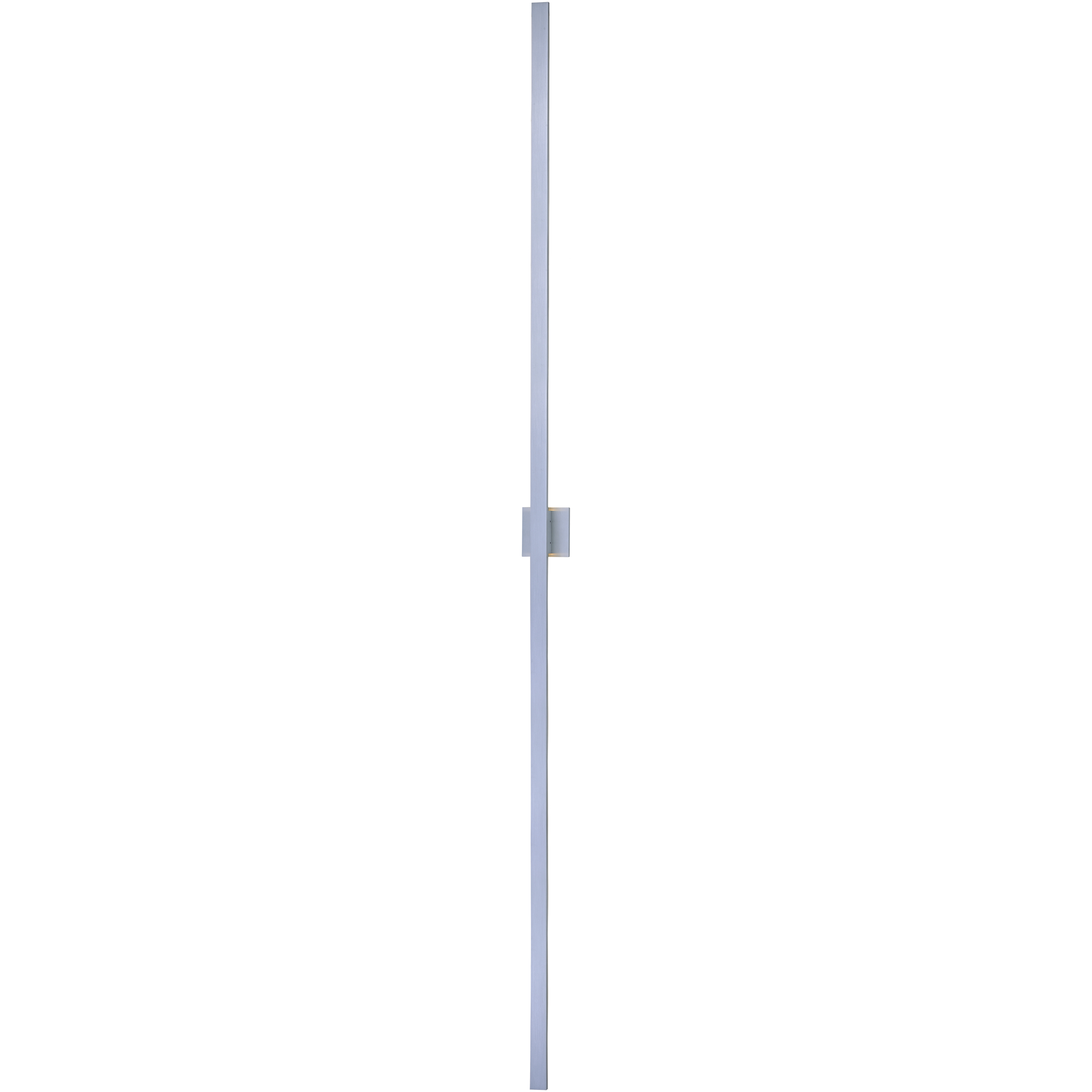Alumilux Line LED 96 inch Satin Aluminum Outdoor Wall Mount