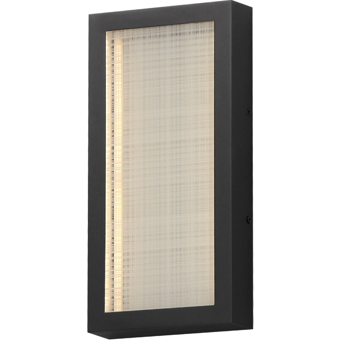 Highlander LED 6 inch Black Outdoor Flush Mount