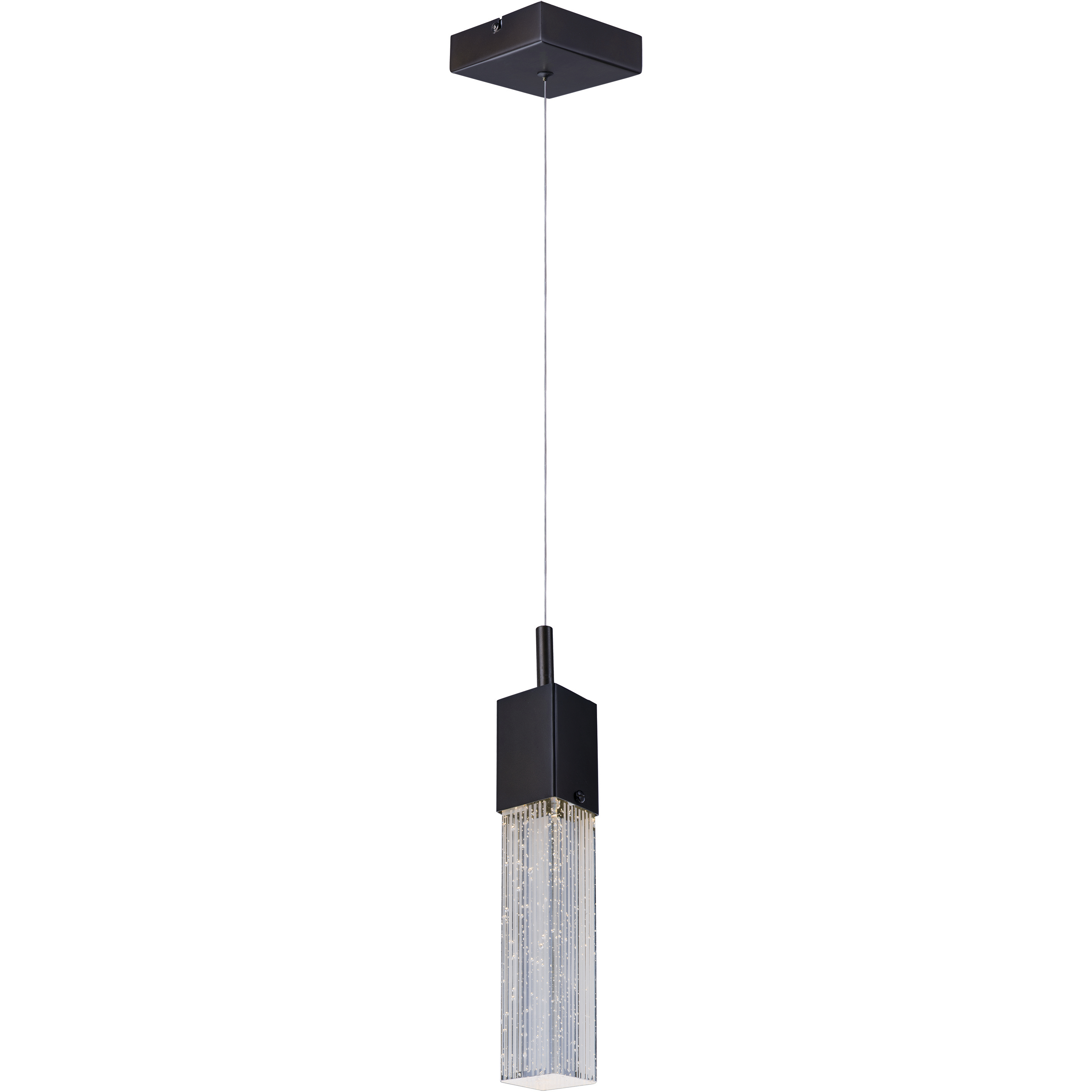 Fizz III LED 4.75 inch Bronze Mini Pendant Ceiling Light