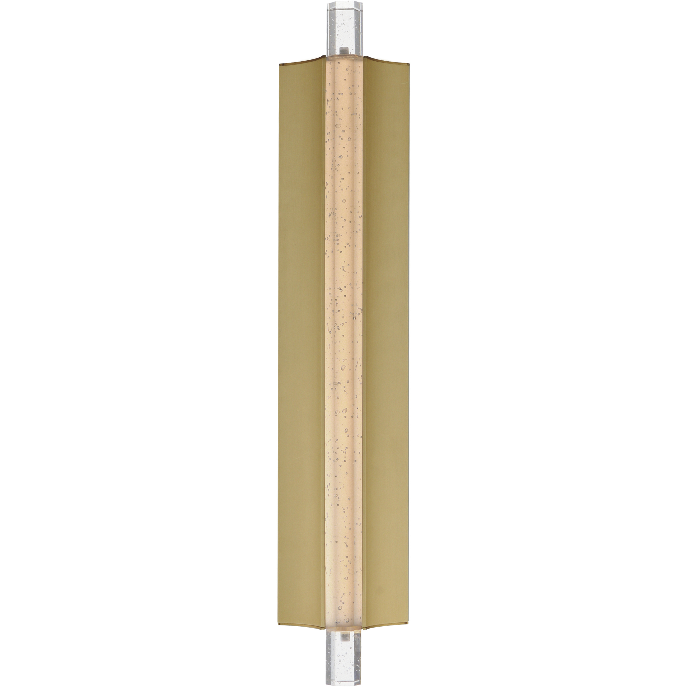 Hyperion LED 24 inch Gold ADA Wall Sconce Wall Light in Clear Crystal