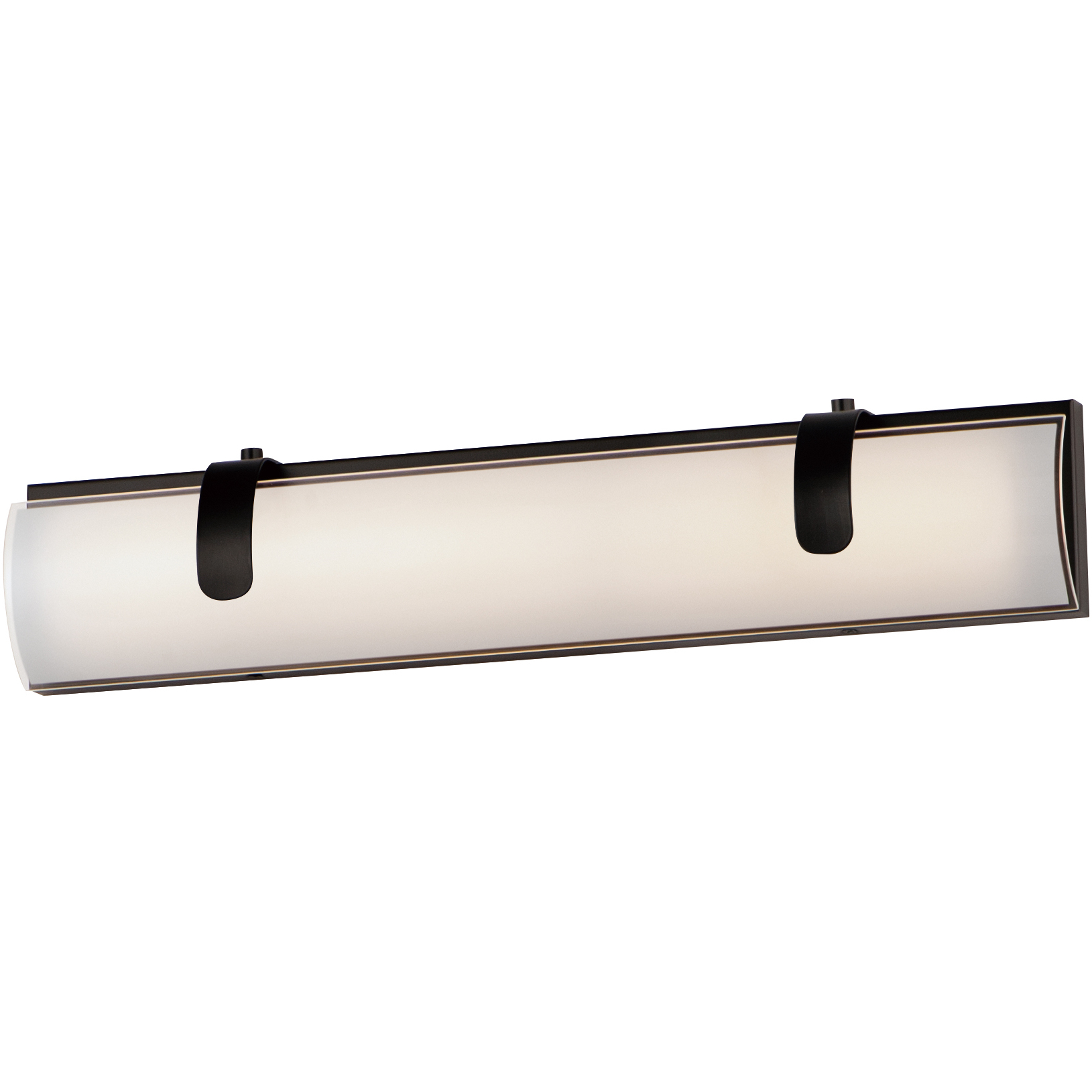 Clutch LED 22 inch Black Bath Vanity Wall Light