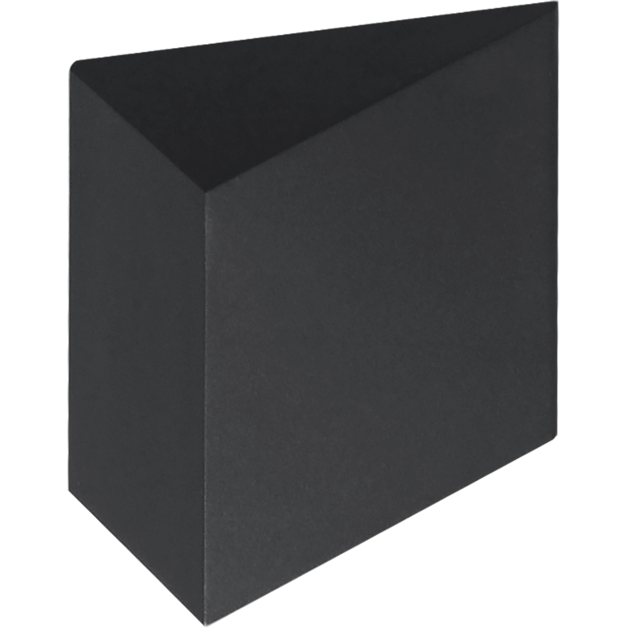 Fractal LED 7.5 inch Black Outdoor Wall Mount