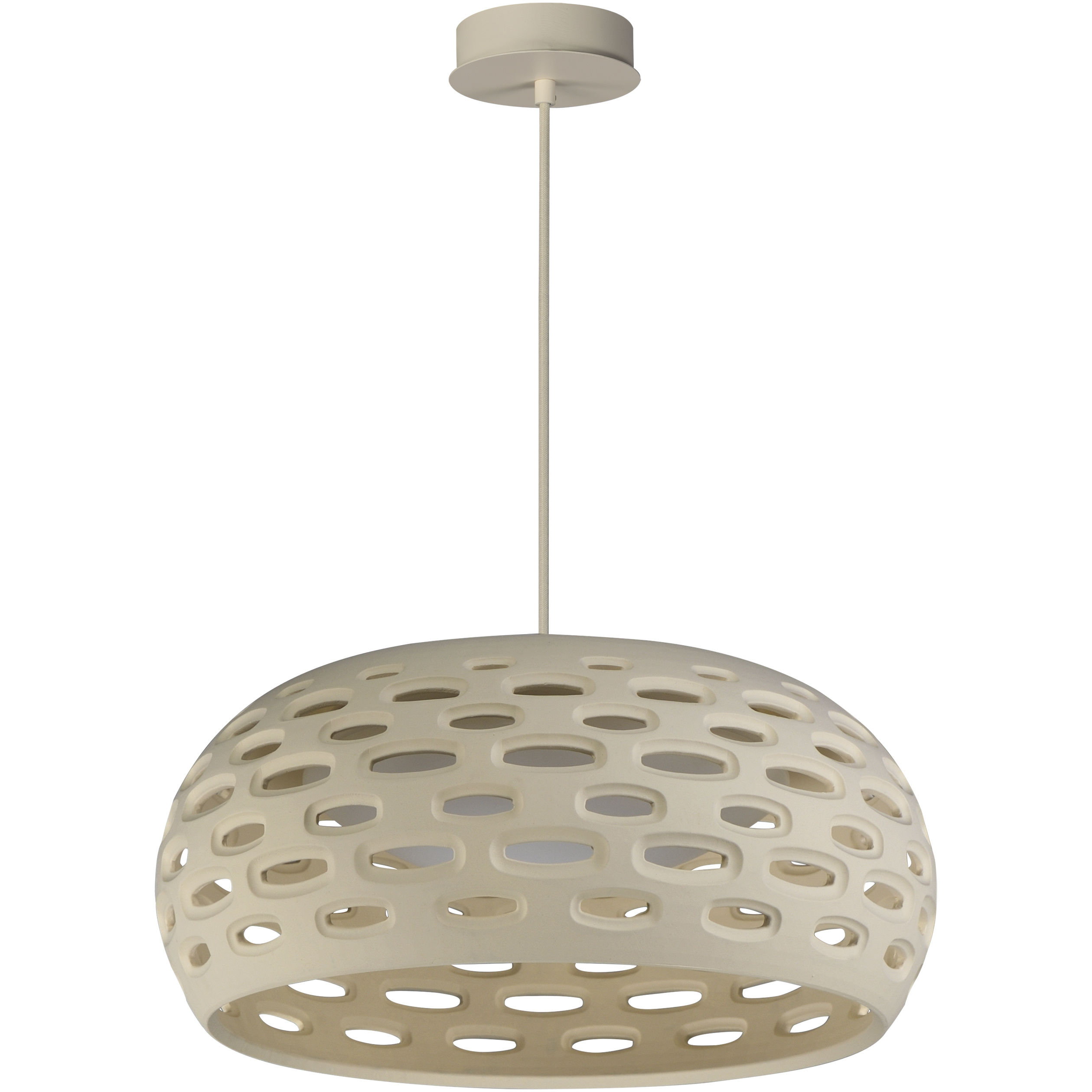 Cambria LED 17.5 inch Oyster Single Pendant Ceiling Light