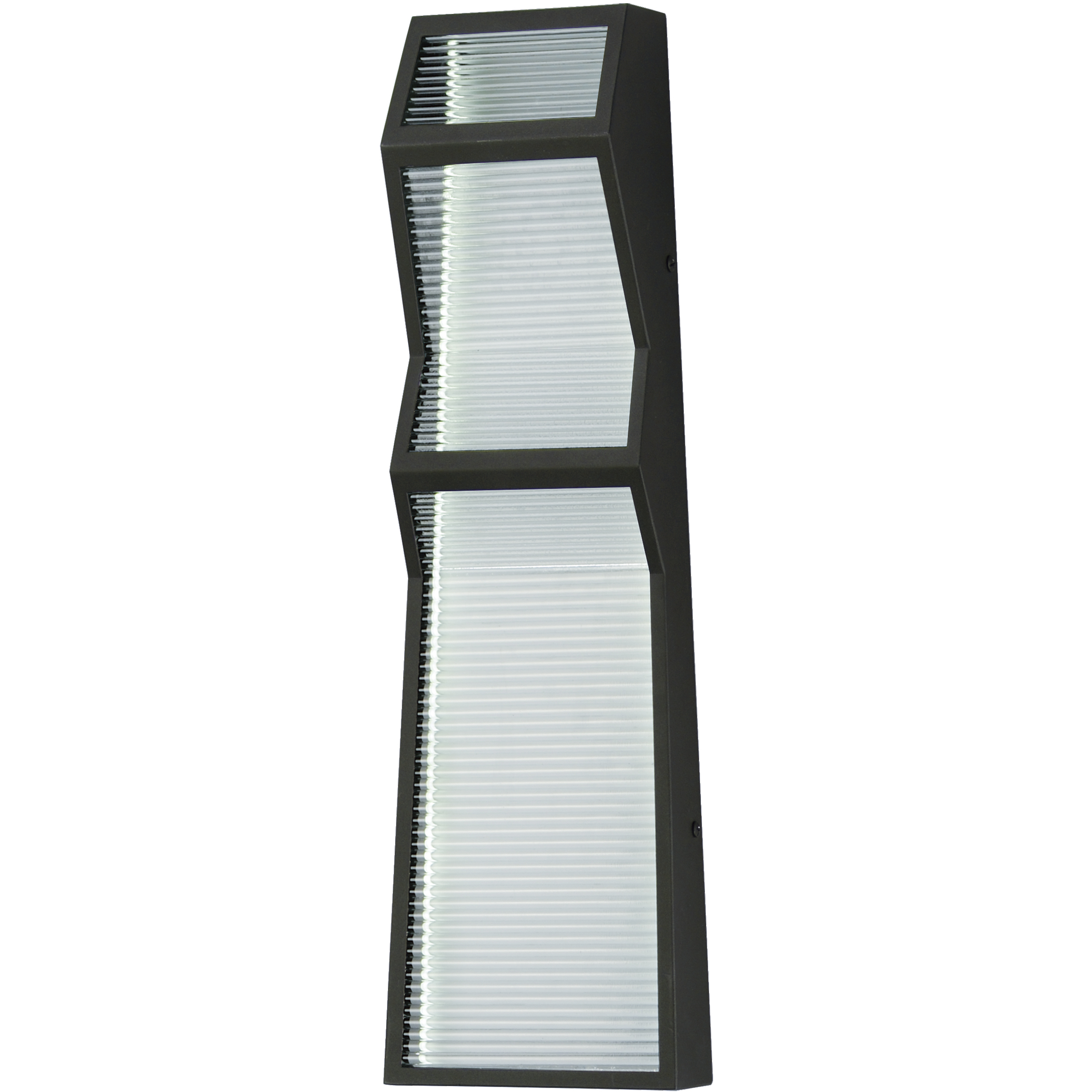 Totem LED 20 inch Black Outdoor Wall Mount
