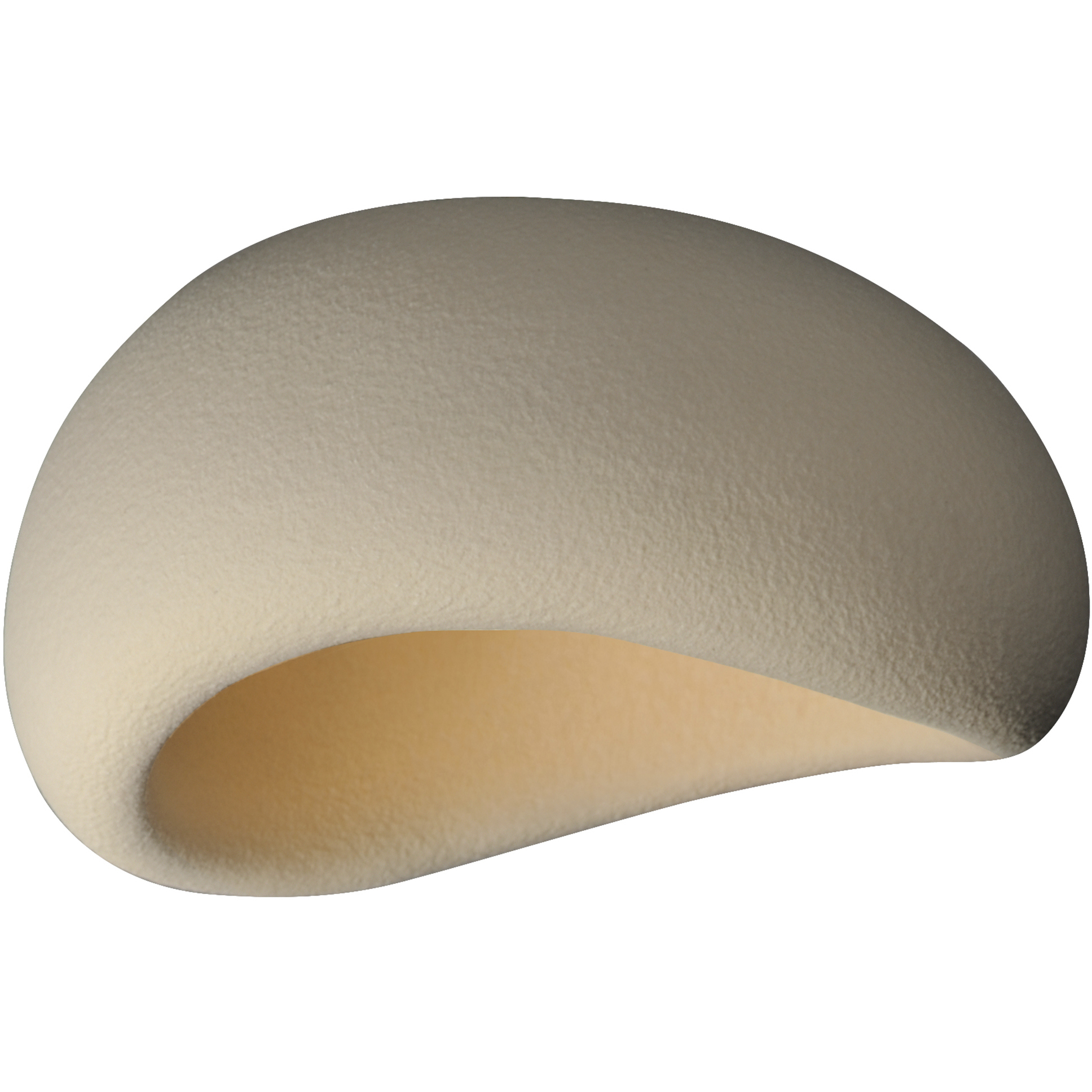 Moeraki LED 12.5 inch Oyster Flush Mount Ceiling Light