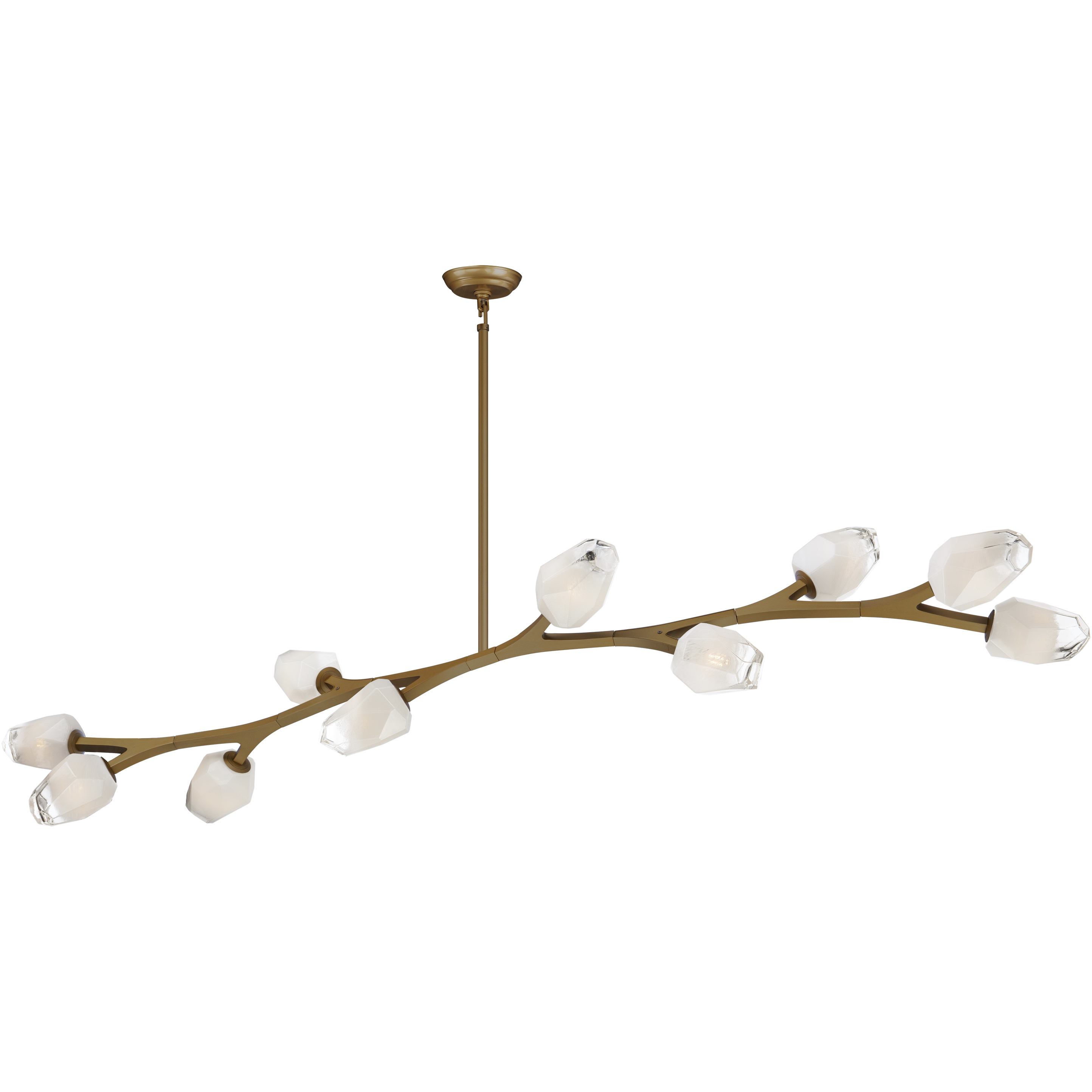 ET2 E32797-93NAB Blossom LED 17.25 inch Natural Aged Brass Multi