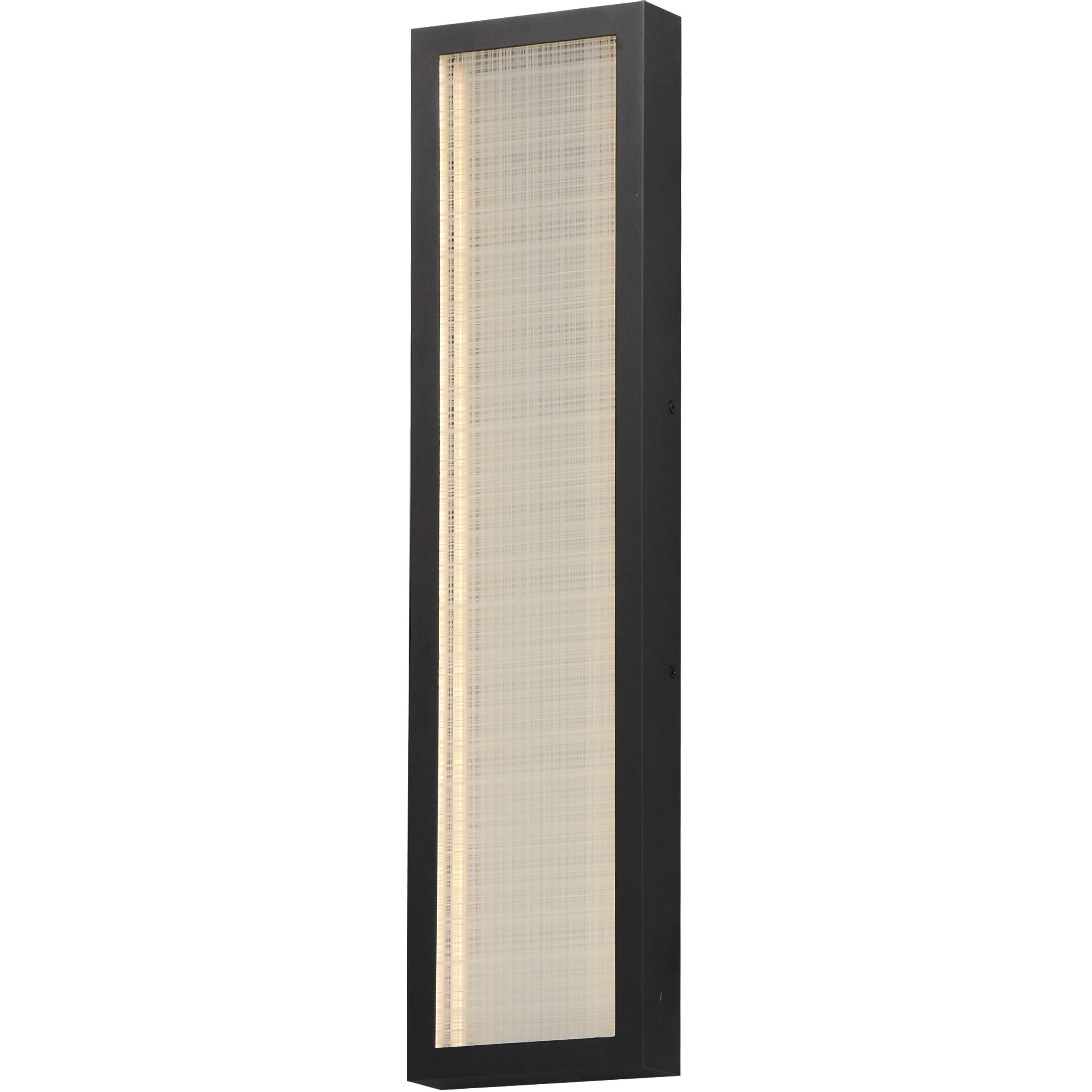 Highlander LED 6 inch Black Bath Vanity Wall Light
