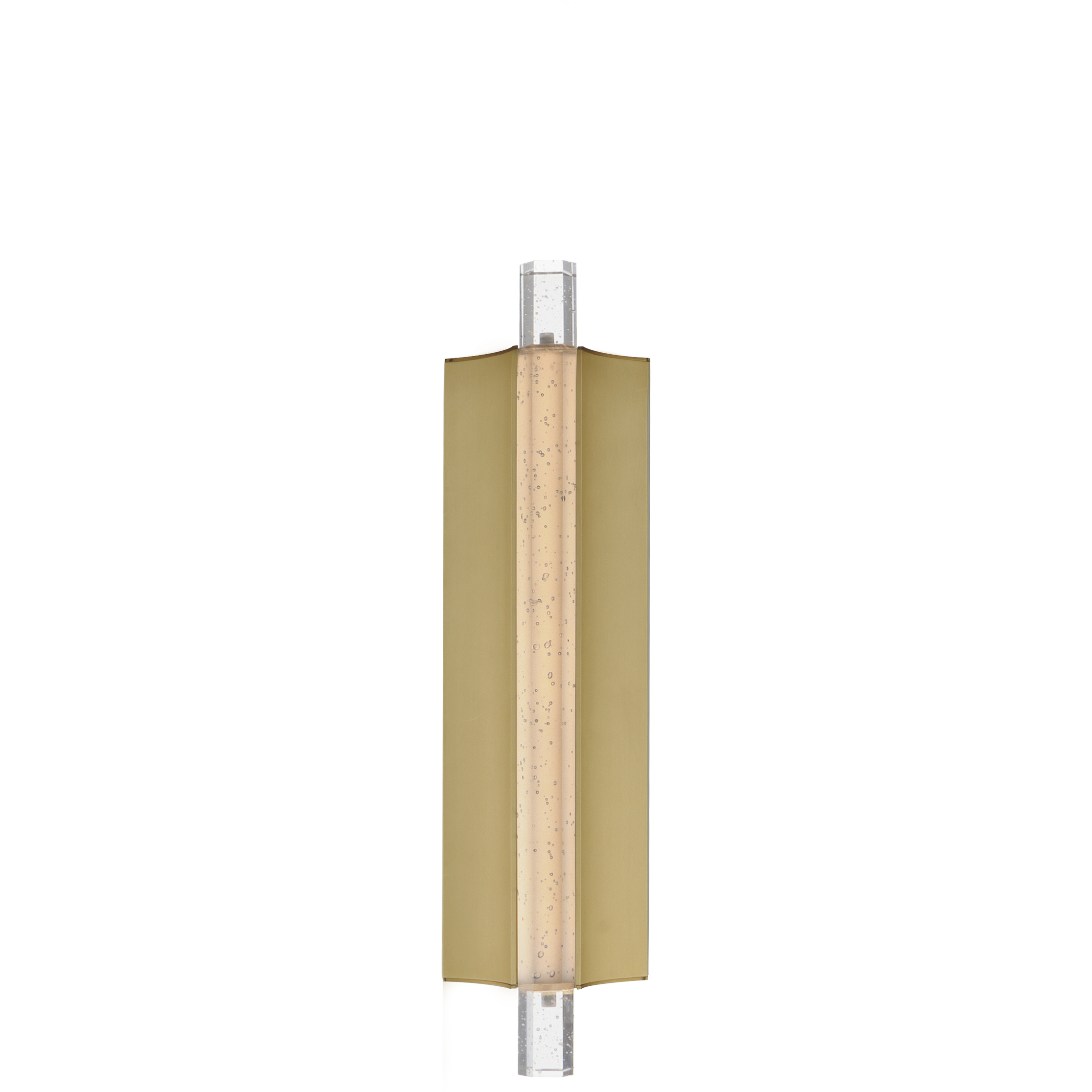 Hyperion LED 18 inch Gold ADA Wall Sconce Wall Light in Clear Crystal