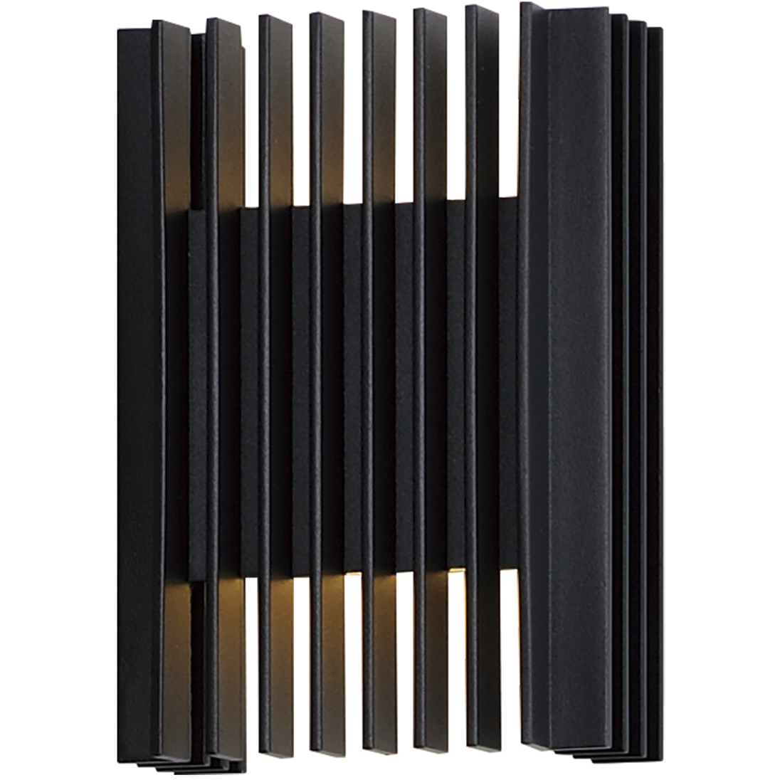 Rampart LED 5.5 inch Black Outdoor Wall Mount