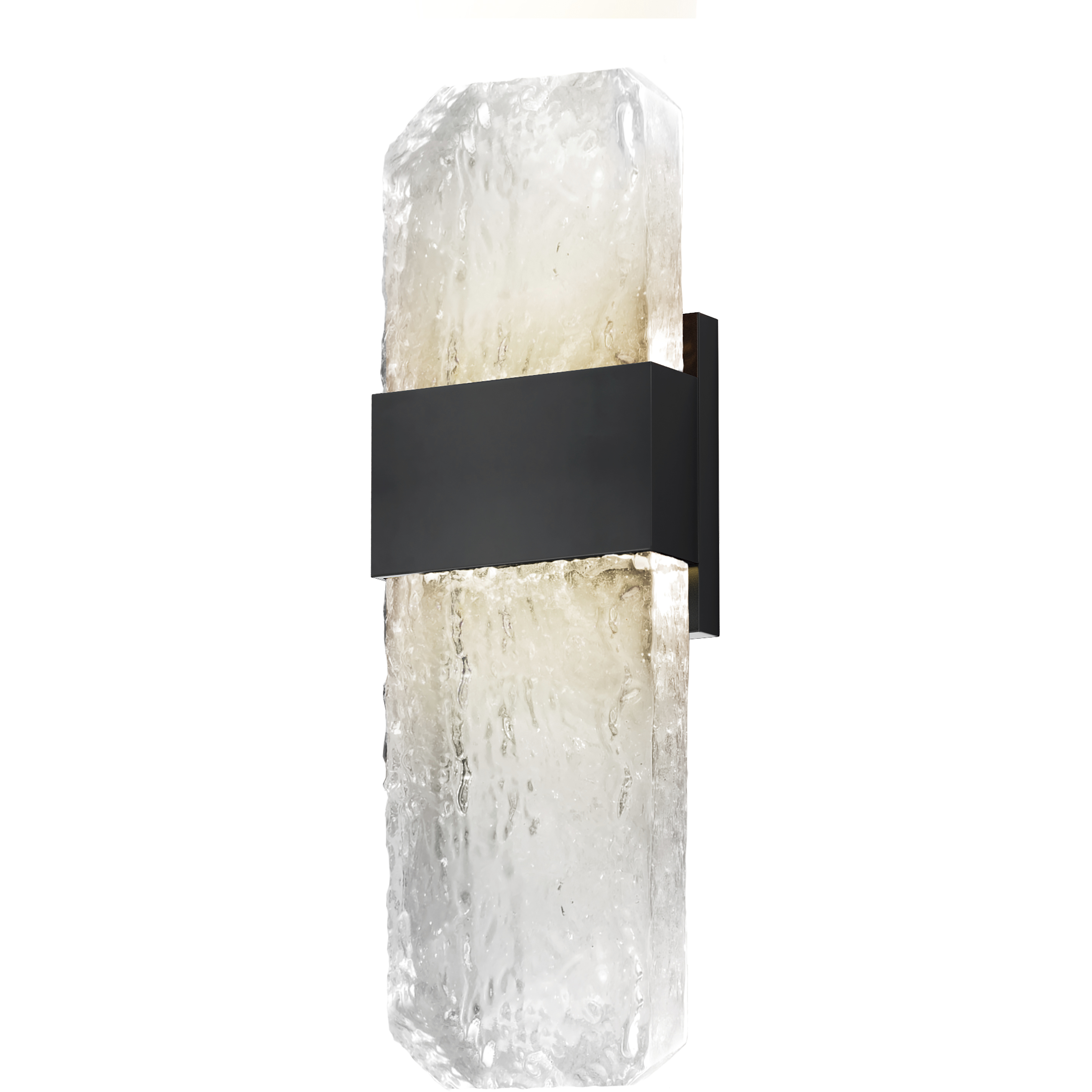 Rune LED 15.5 inch Black Outdoor Wall Mount