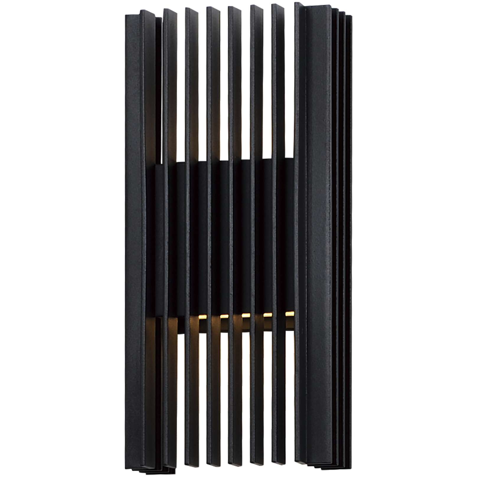 Rampart LED 11.75 inch Black Outdoor Wall Mount