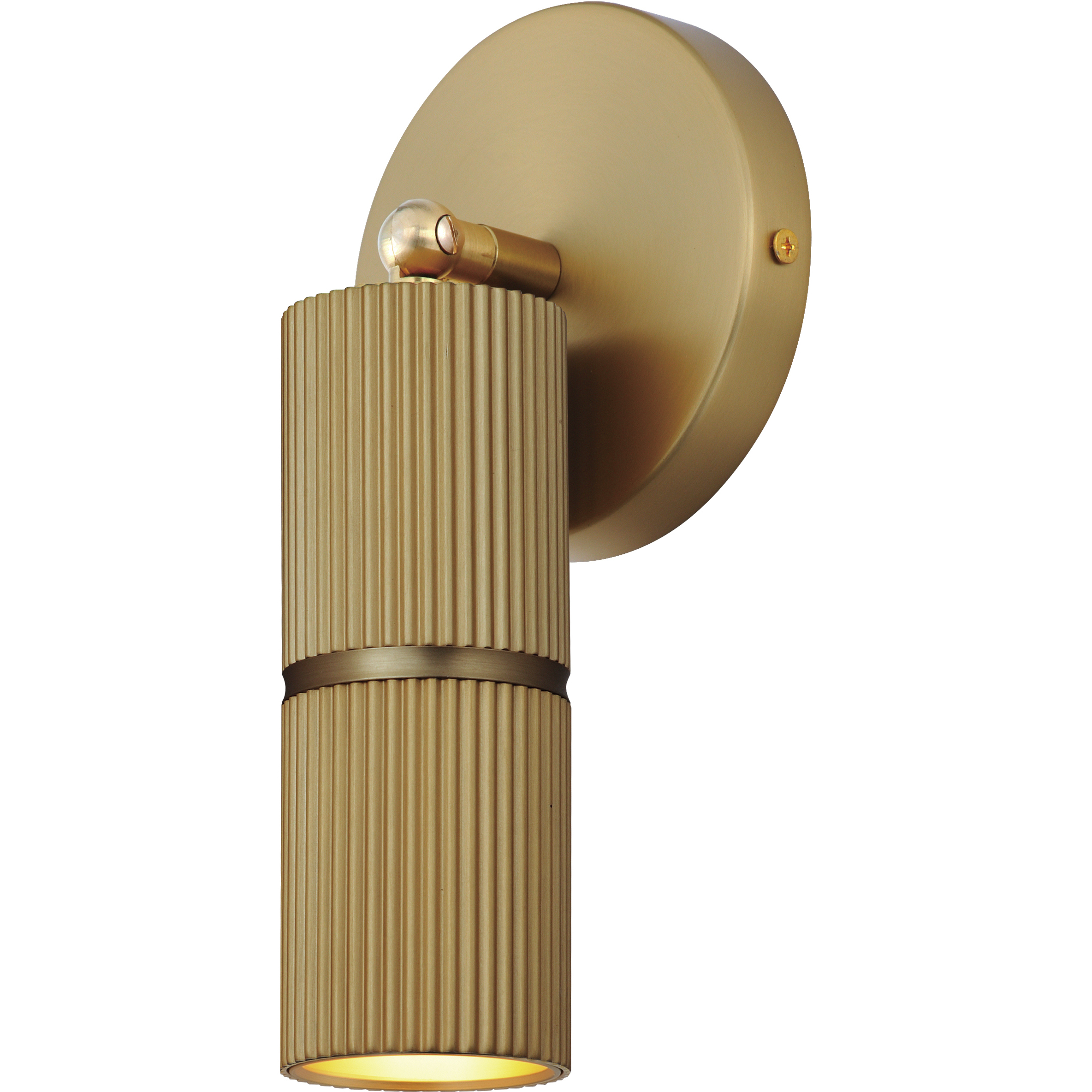 Reeds 1 Light 2.5 inch Gold Flush Mount Ceiling Light