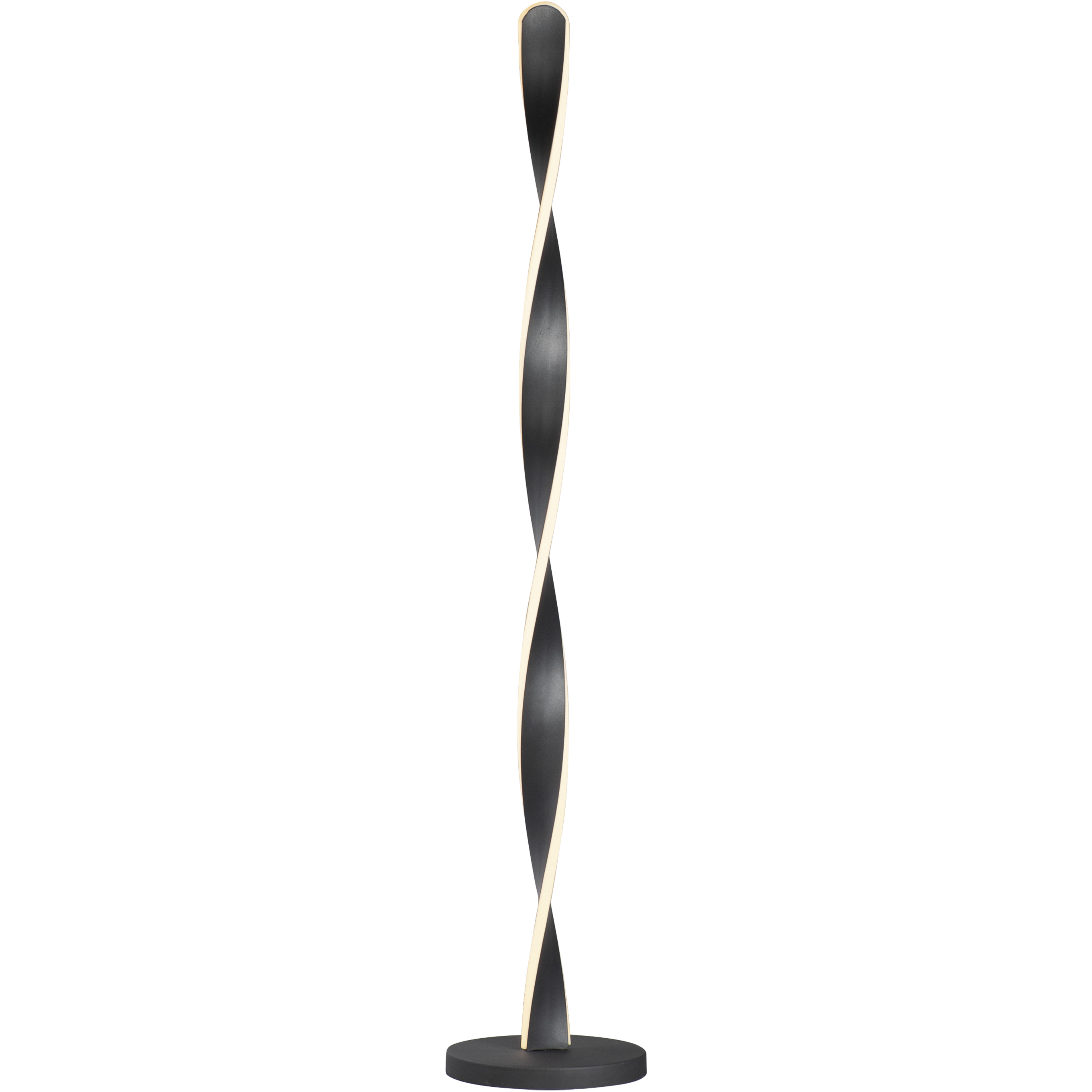 Pirouette 48 inch 40.00 watt Black Floor Lamp Portable Light