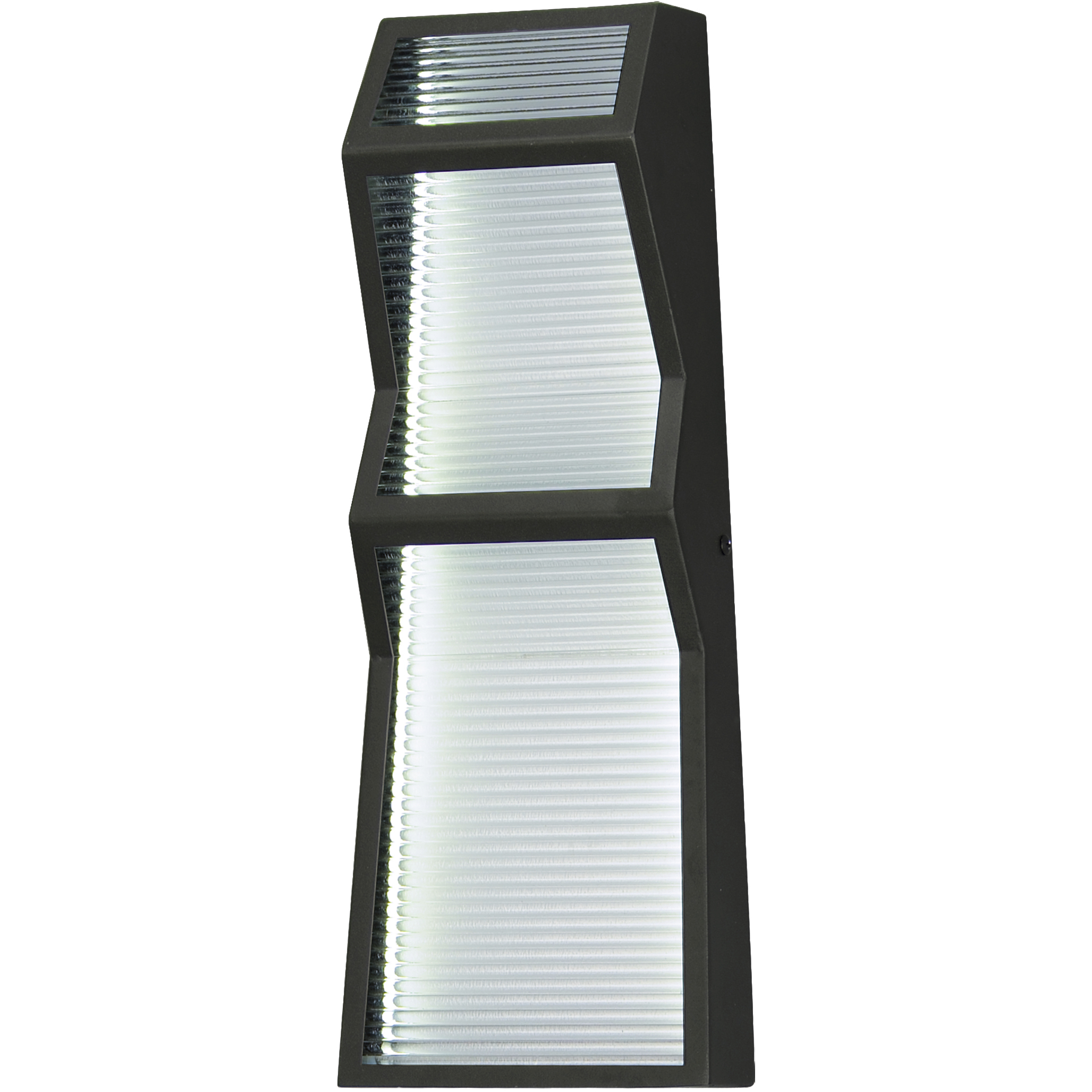 Totem LED 16 inch Black Outdoor Wall Mount