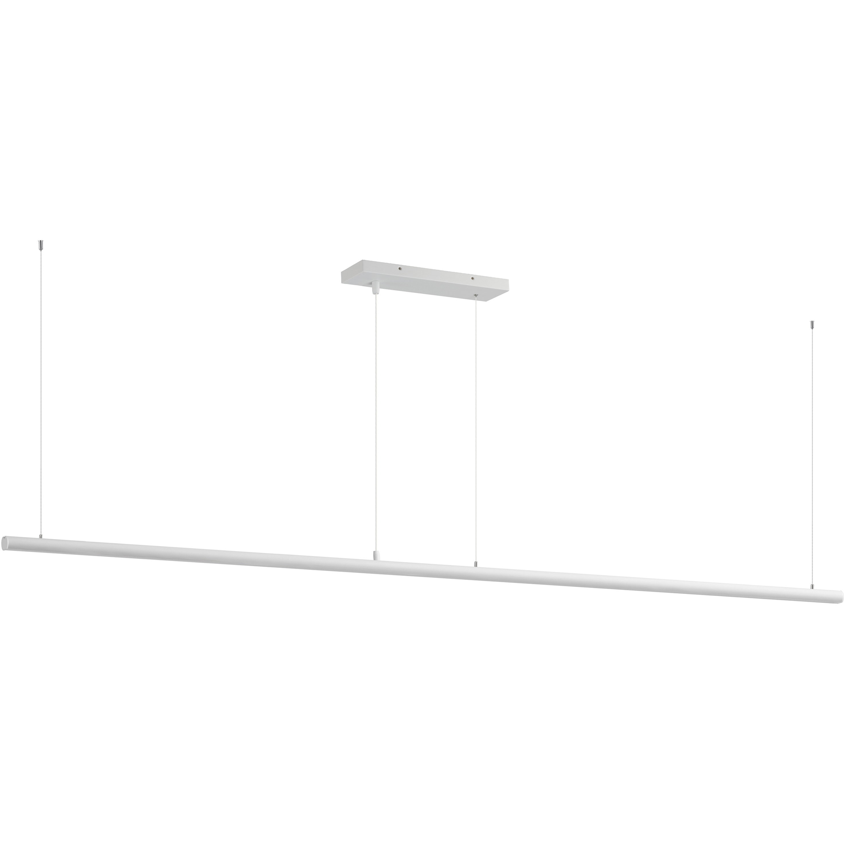 Continuum LED 93.7 inch White Linear Pendant Ceiling Light