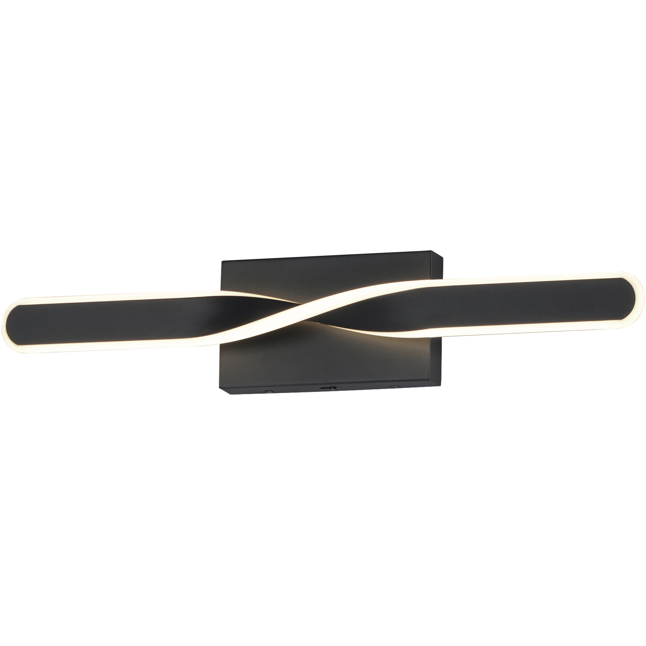 Pirouette LED 24 inch Black Bath Vanity Wall Light