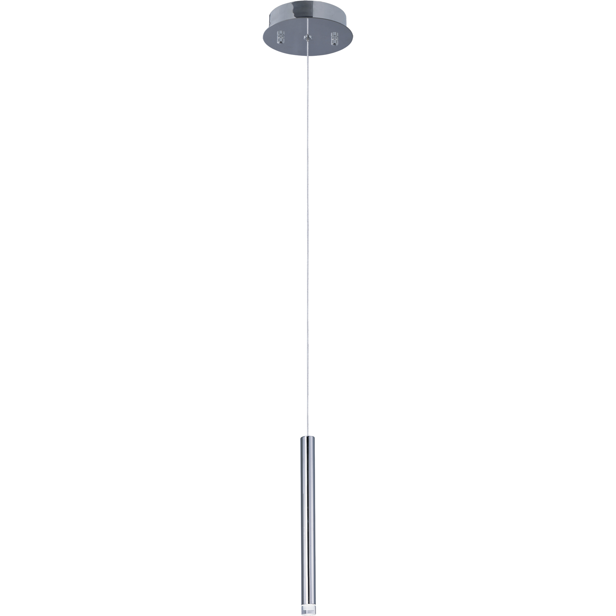 Picolo LED 1 inch Polished Chrome Mini Pendant Ceiling Light