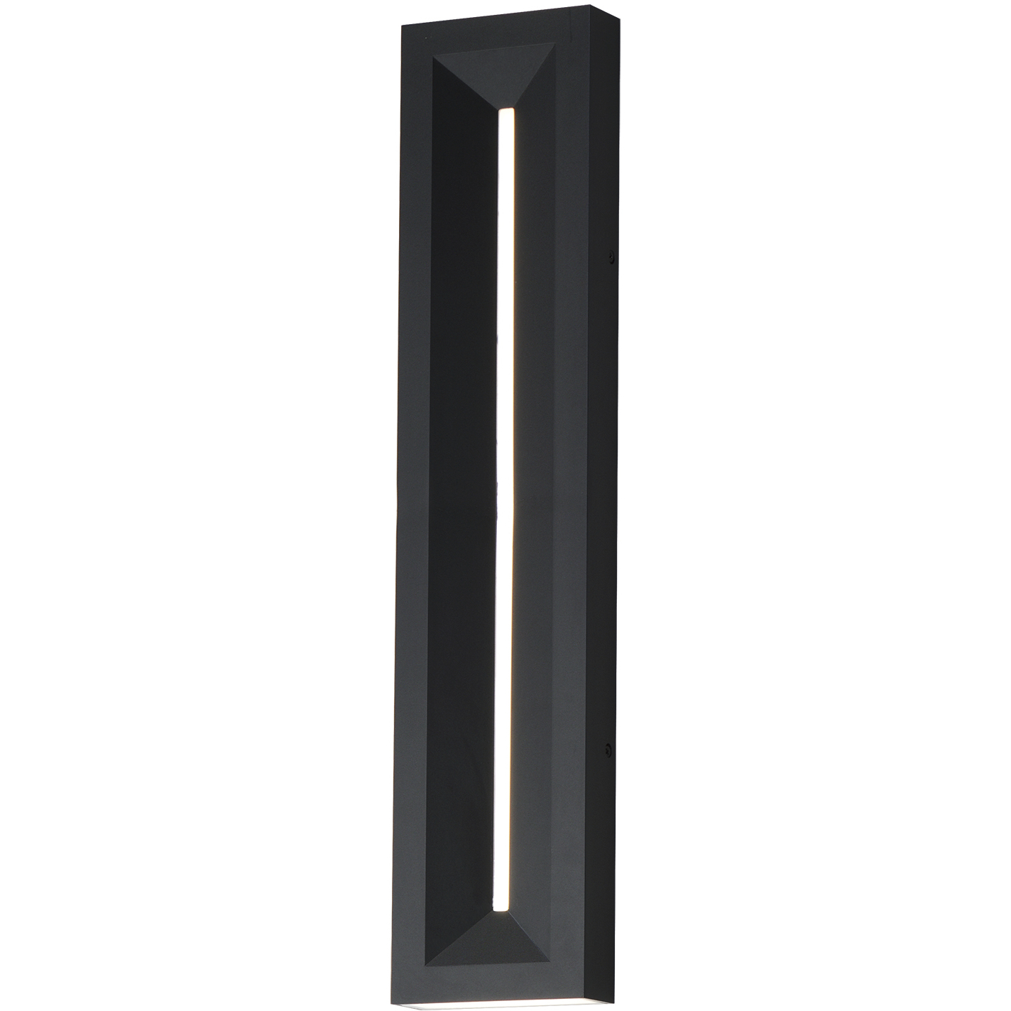 Fosso LED 23.5 inch Black Outdoor Wall Mount