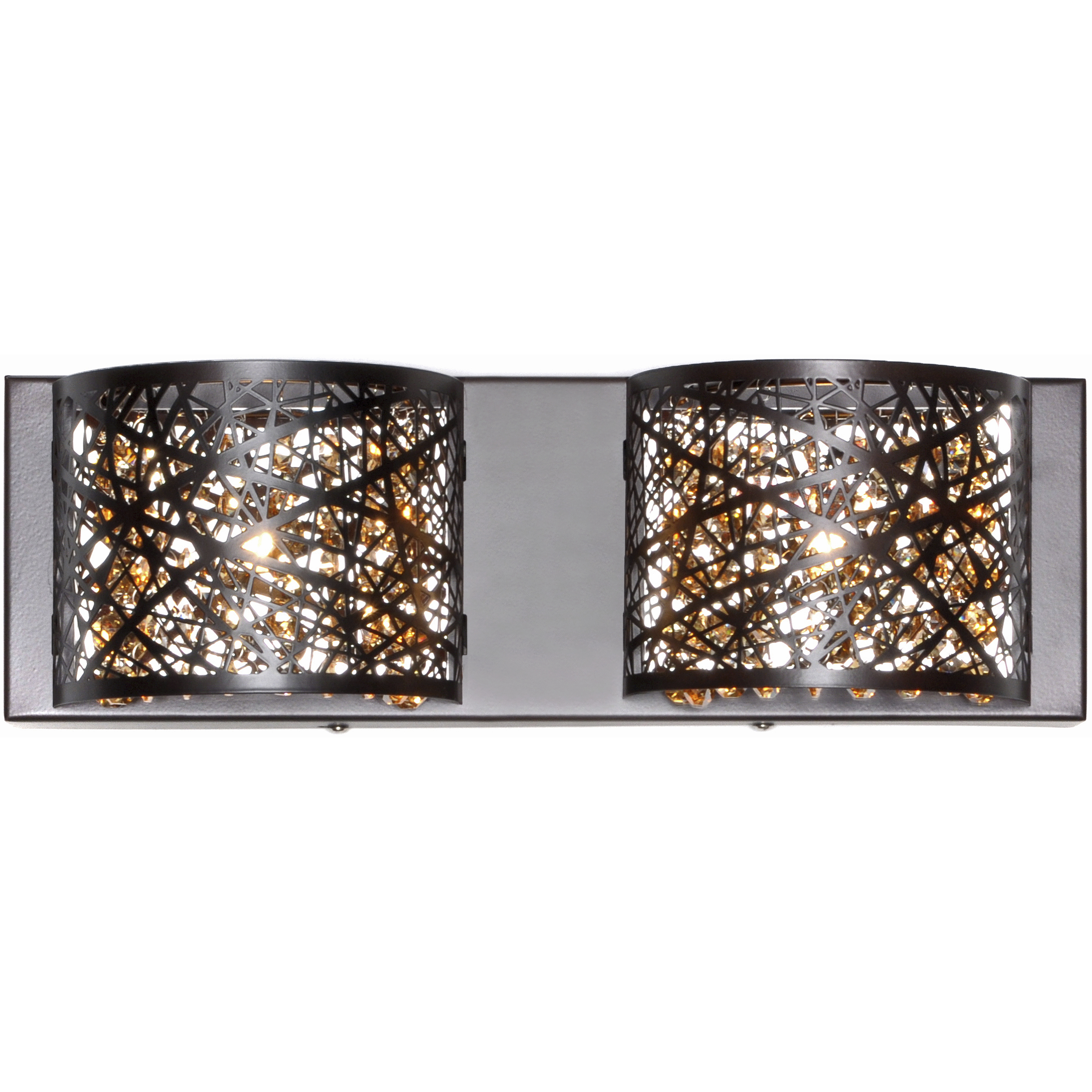 Inca 2 Light 15.75 inch Bronze Bath Vanity Wall Light