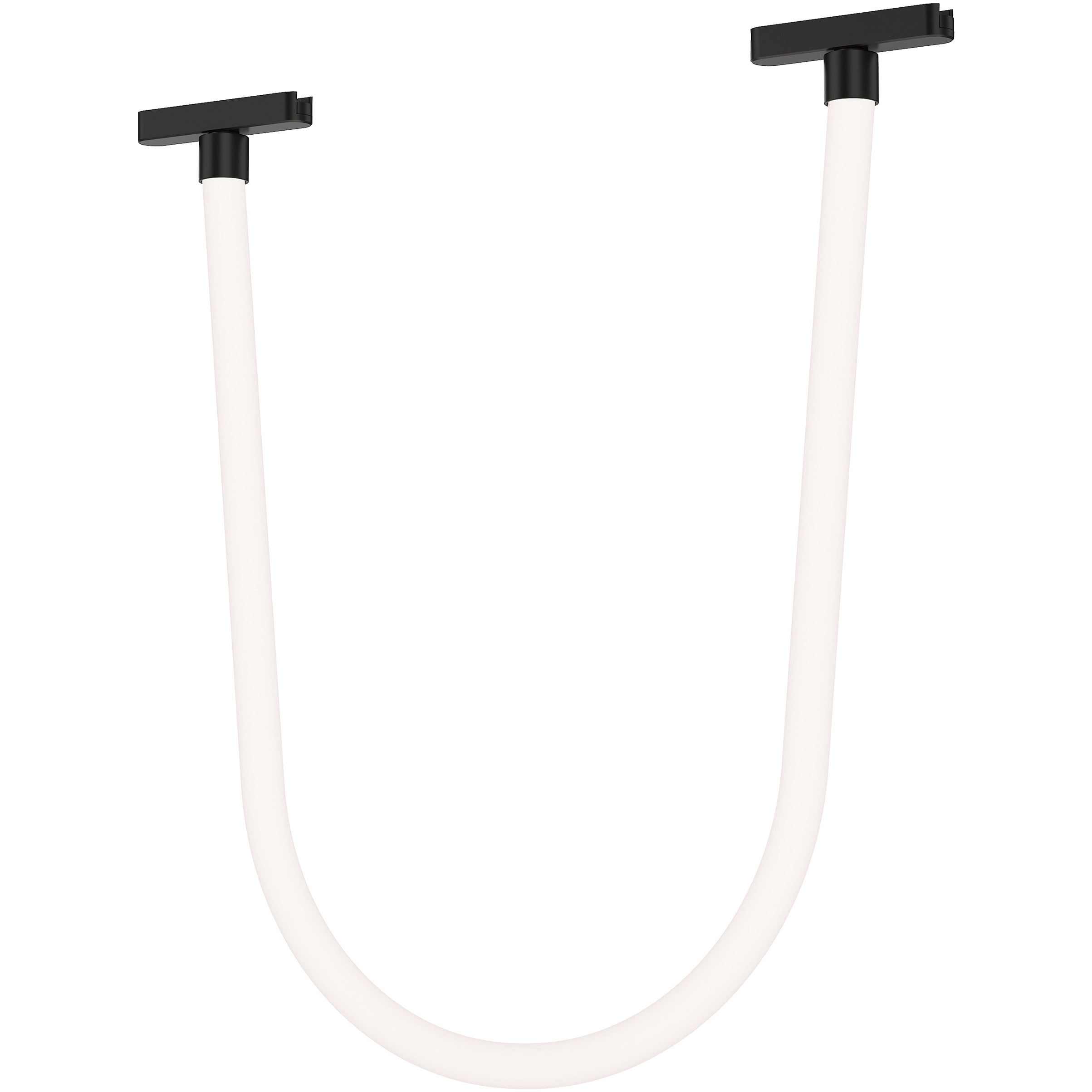 Continuum 1 Light 120-277 White and Black Track Light Ceiling Light