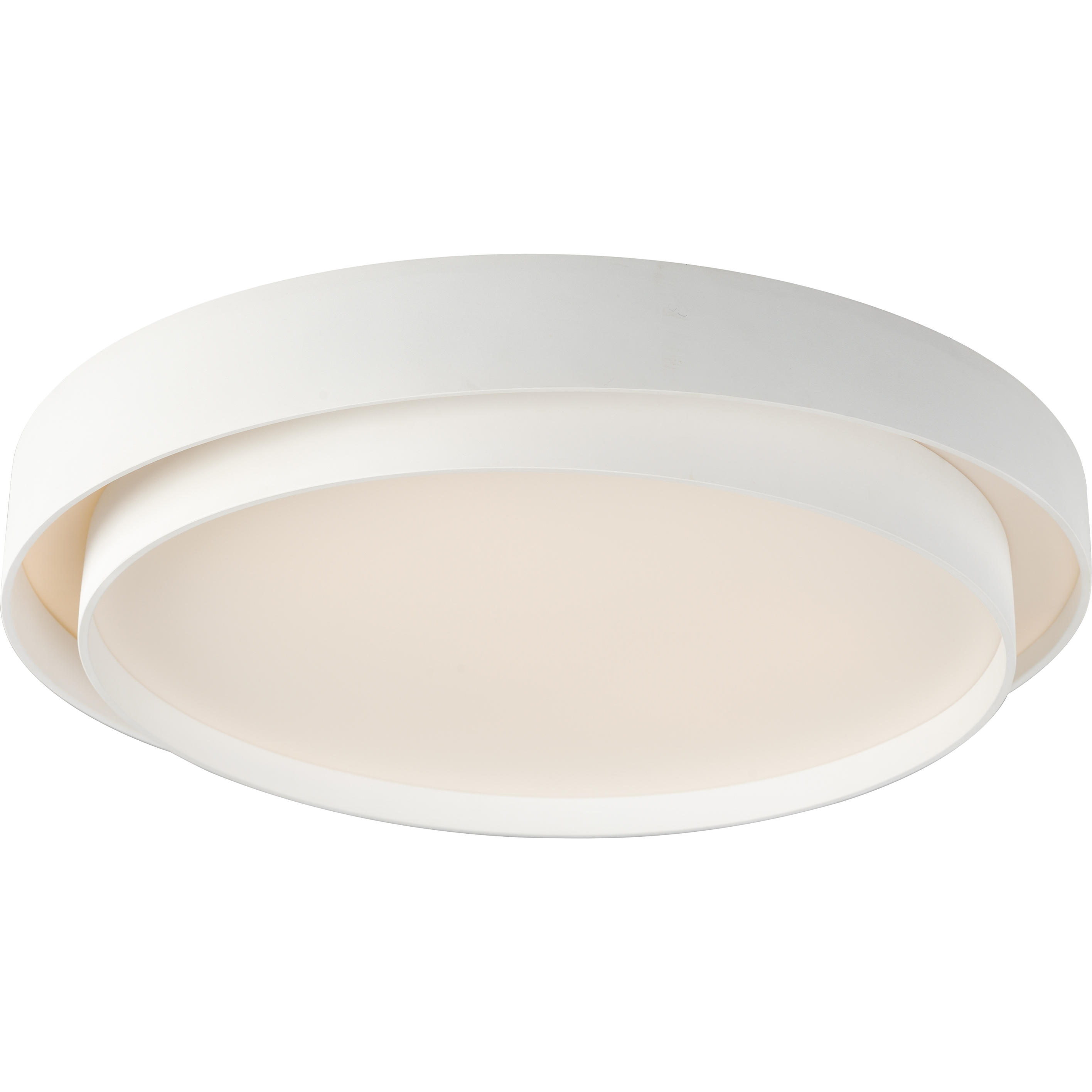 ET2 E51046-WT Ziggurat LED 31.5 inch White Flush Mount Ceiling Light
