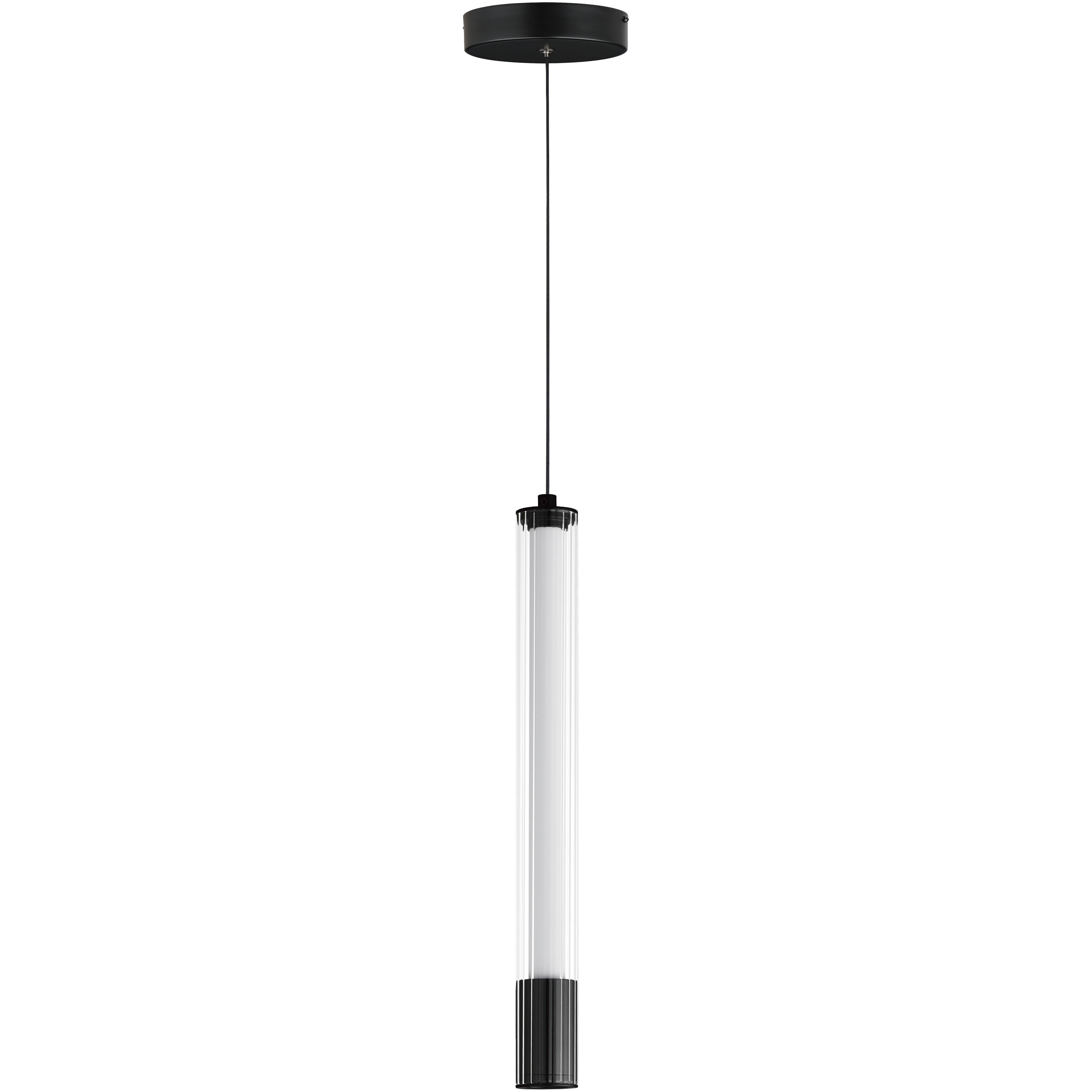 Cortex LED 1.5 inch Black Single Pendant Ceiling Light