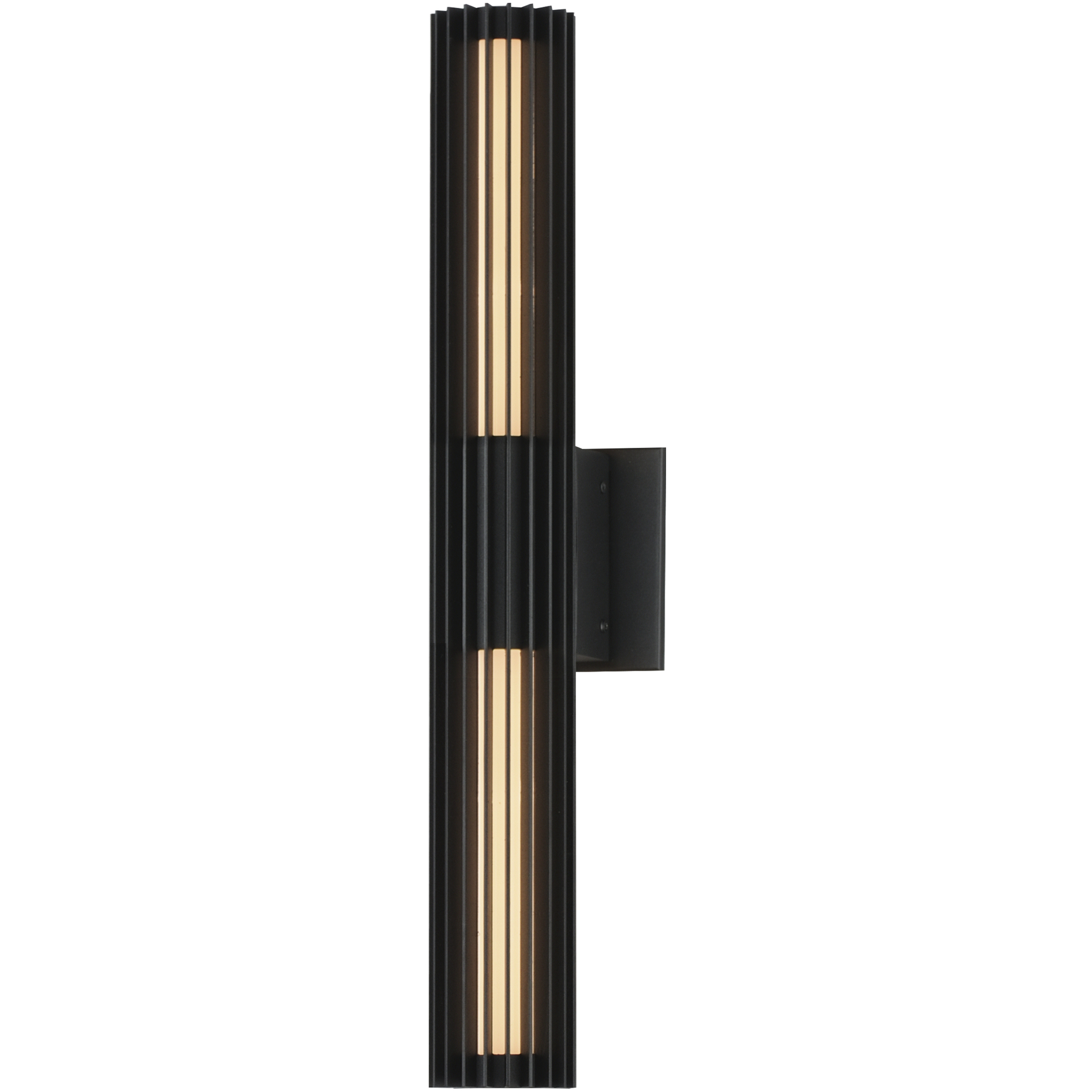 Citadel LED 24 inch Black Outdoor Wall Mount