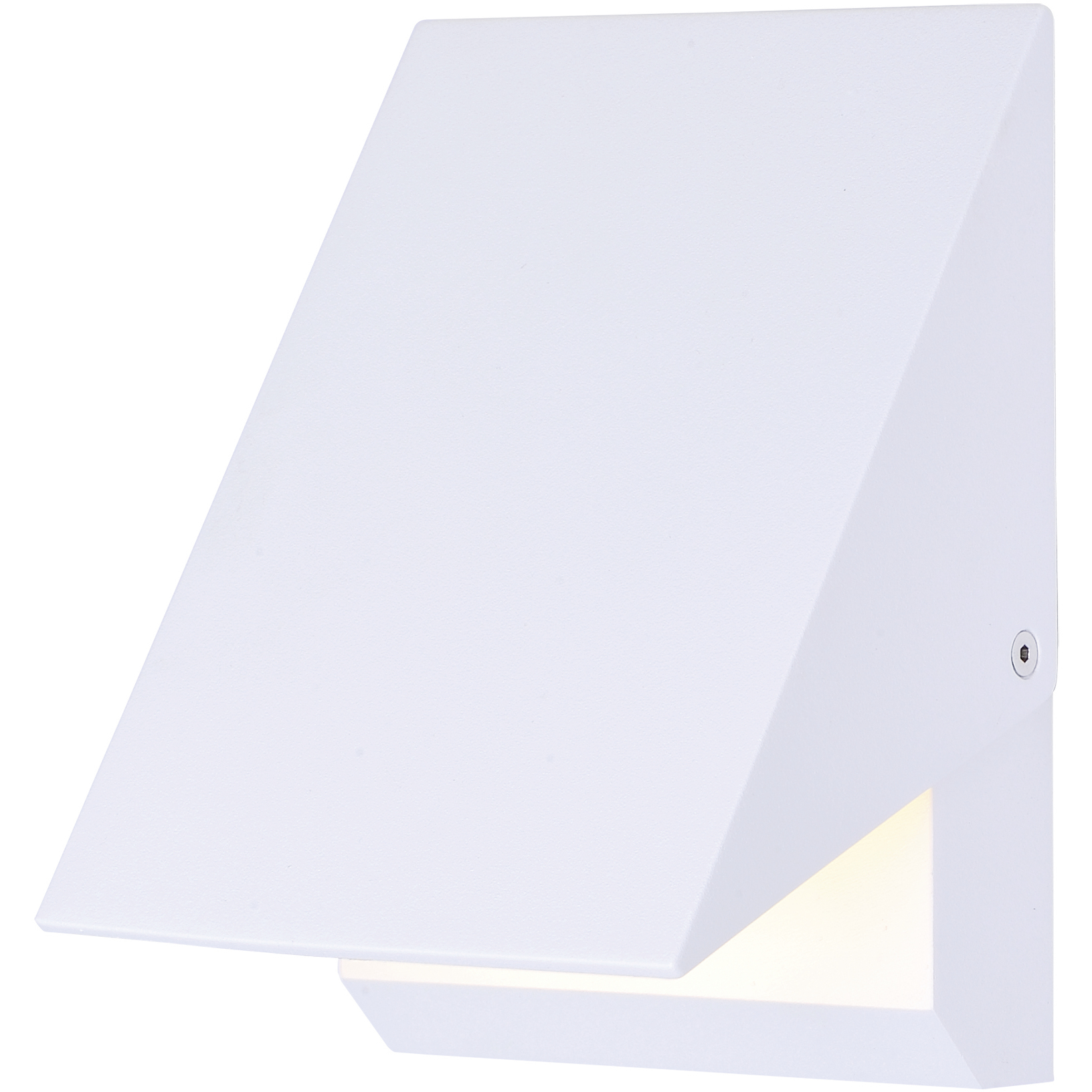 Alumilux Tilt LED 7 inch White Outdoor Wall Mount