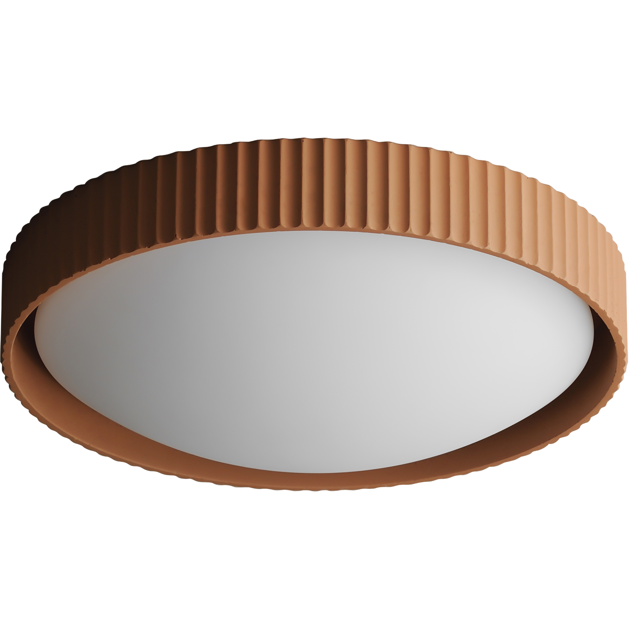 Souffle LED 18 inch Terra Cotta Flush Mount Ceiling Light