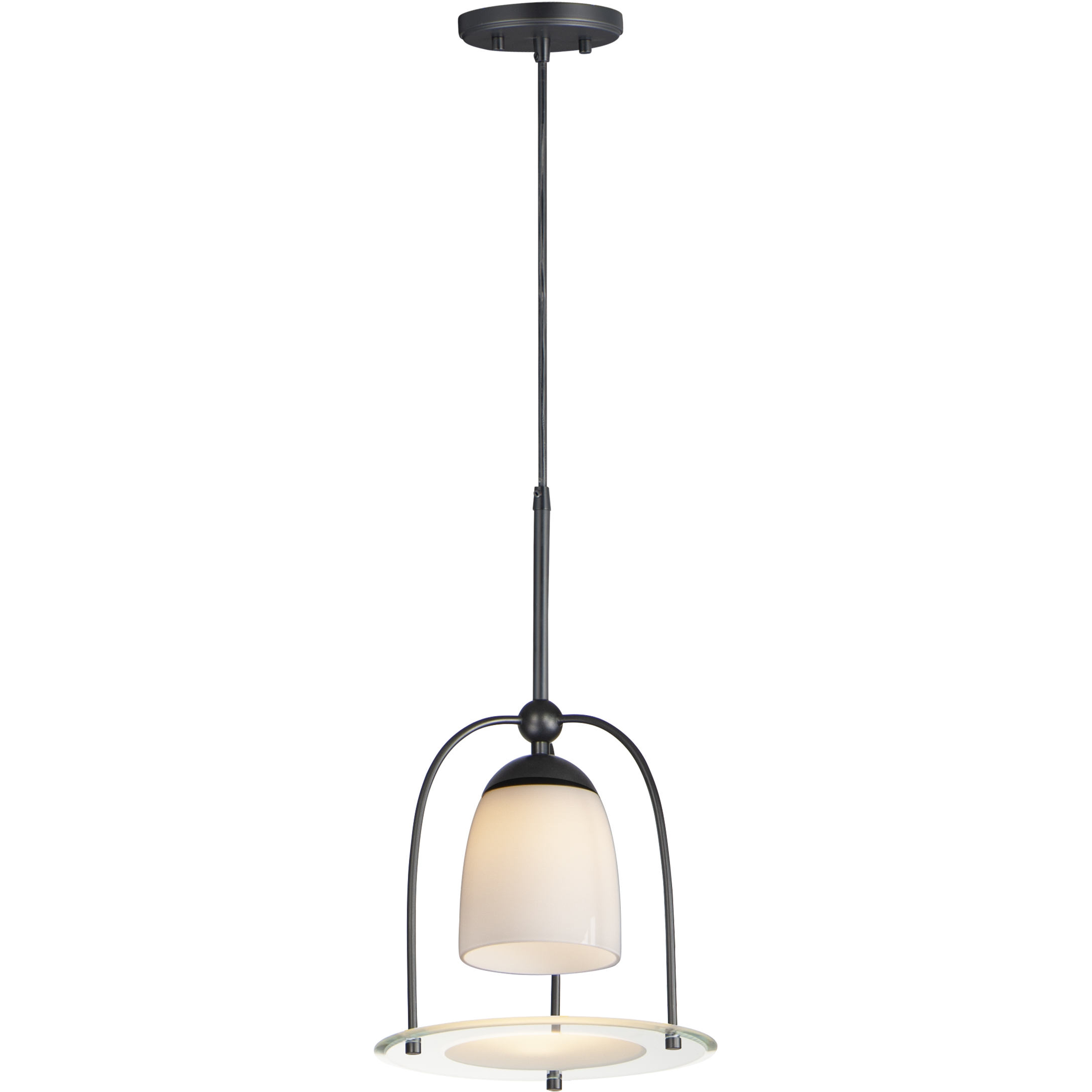 Focal Point LED 10 inch Black Single Pendant Ceiling Light