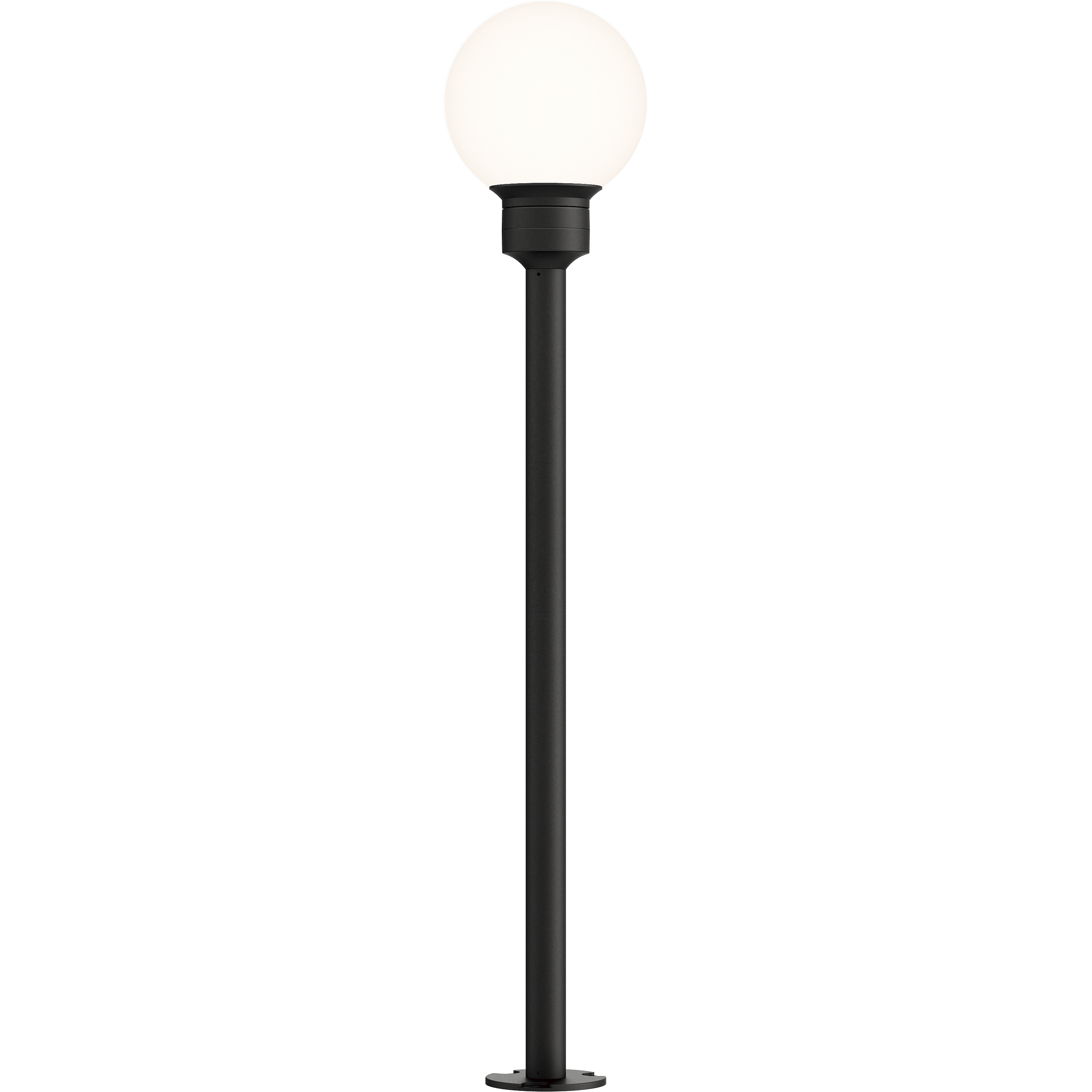 Alumilux Bollard 12 7.00 watt Black Outdoor Pathway Light