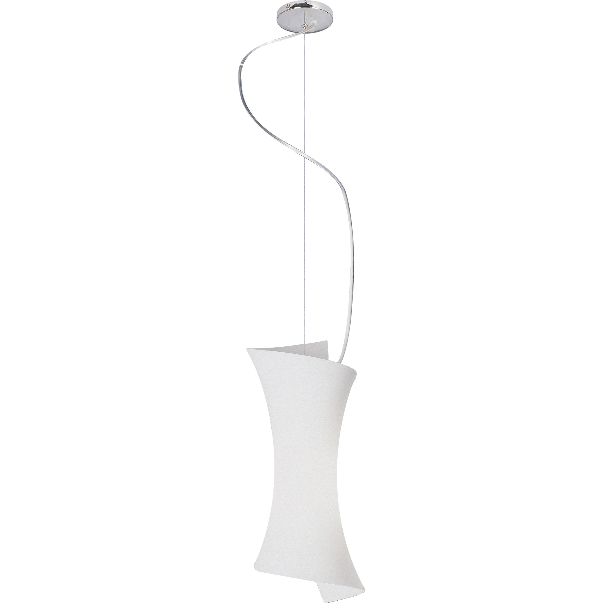 Conico 1 Light 5.5 inch Satin Nickel Single Pendant Ceiling Light