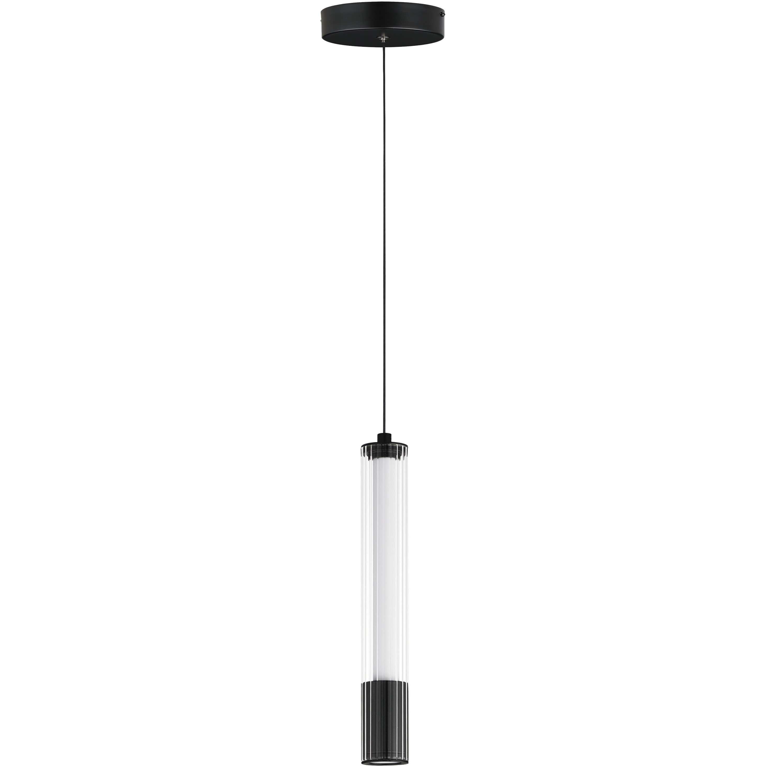 Cortex LED 1.5 inch Black Single Pendant Ceiling Light