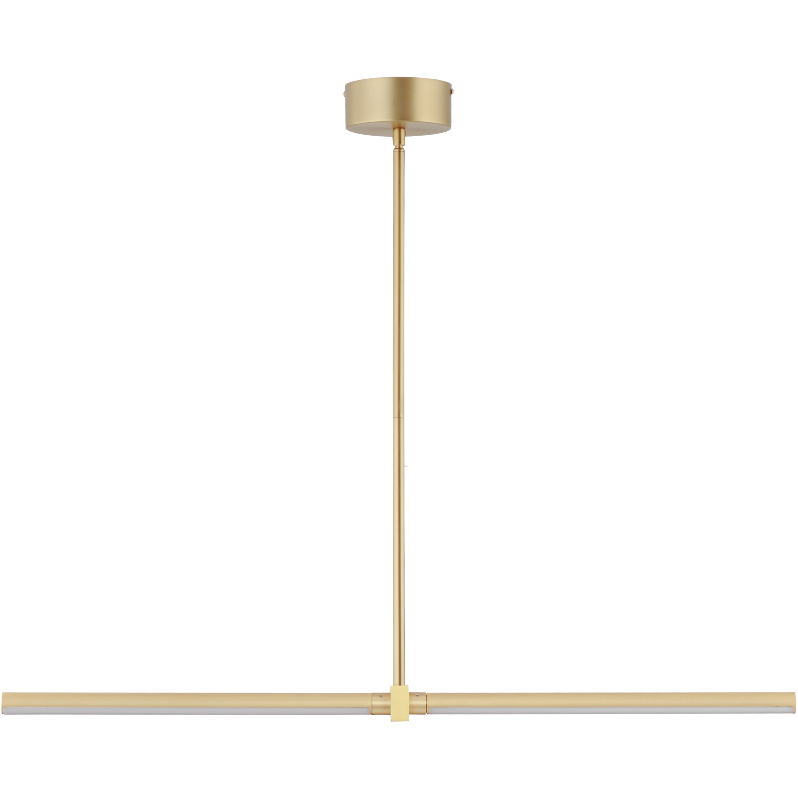 Dorian LED 34.75 inch Gold Linear Pendant Ceiling Light