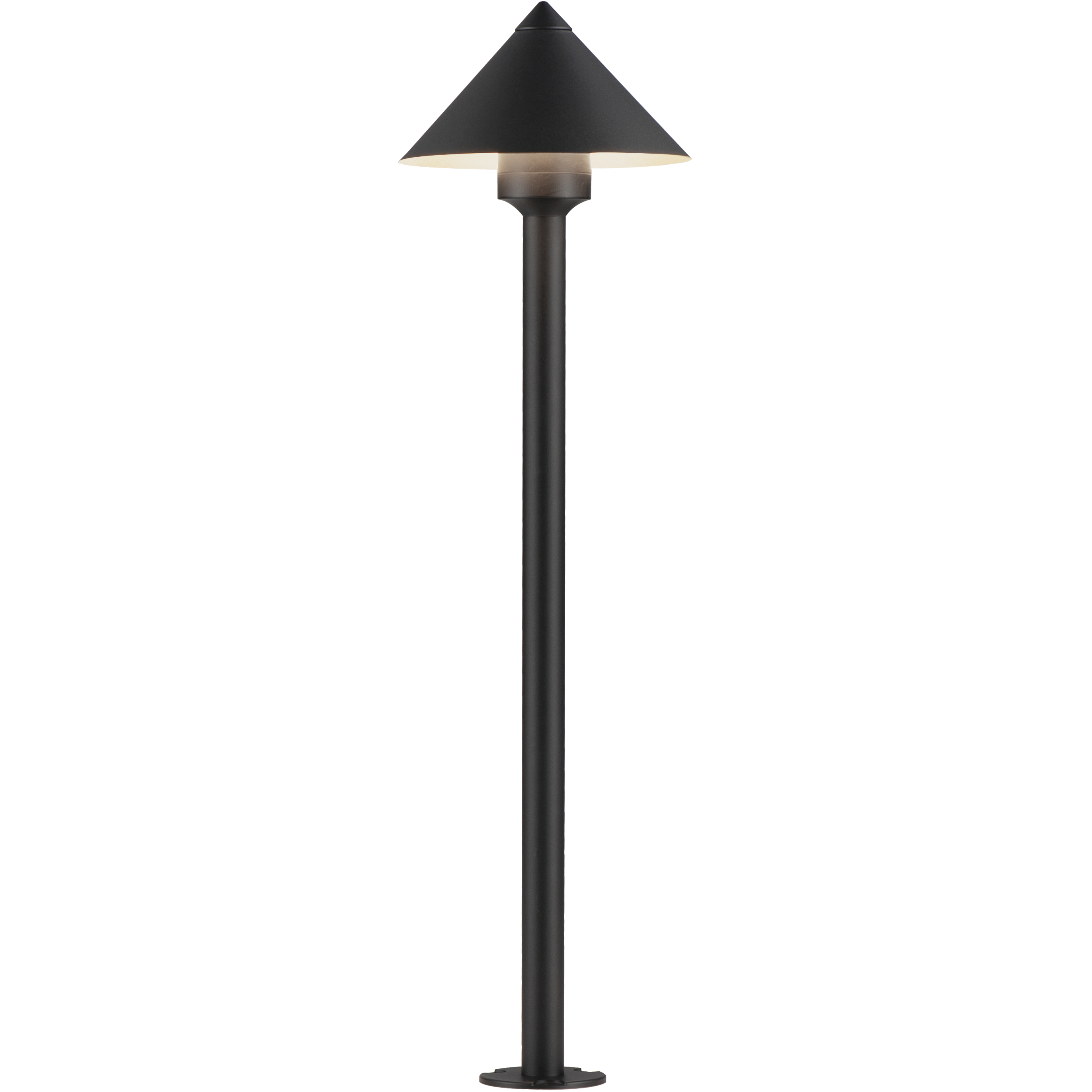 Alumilux Bollard 12 7.00 watt Black Outdoor Pathway Light