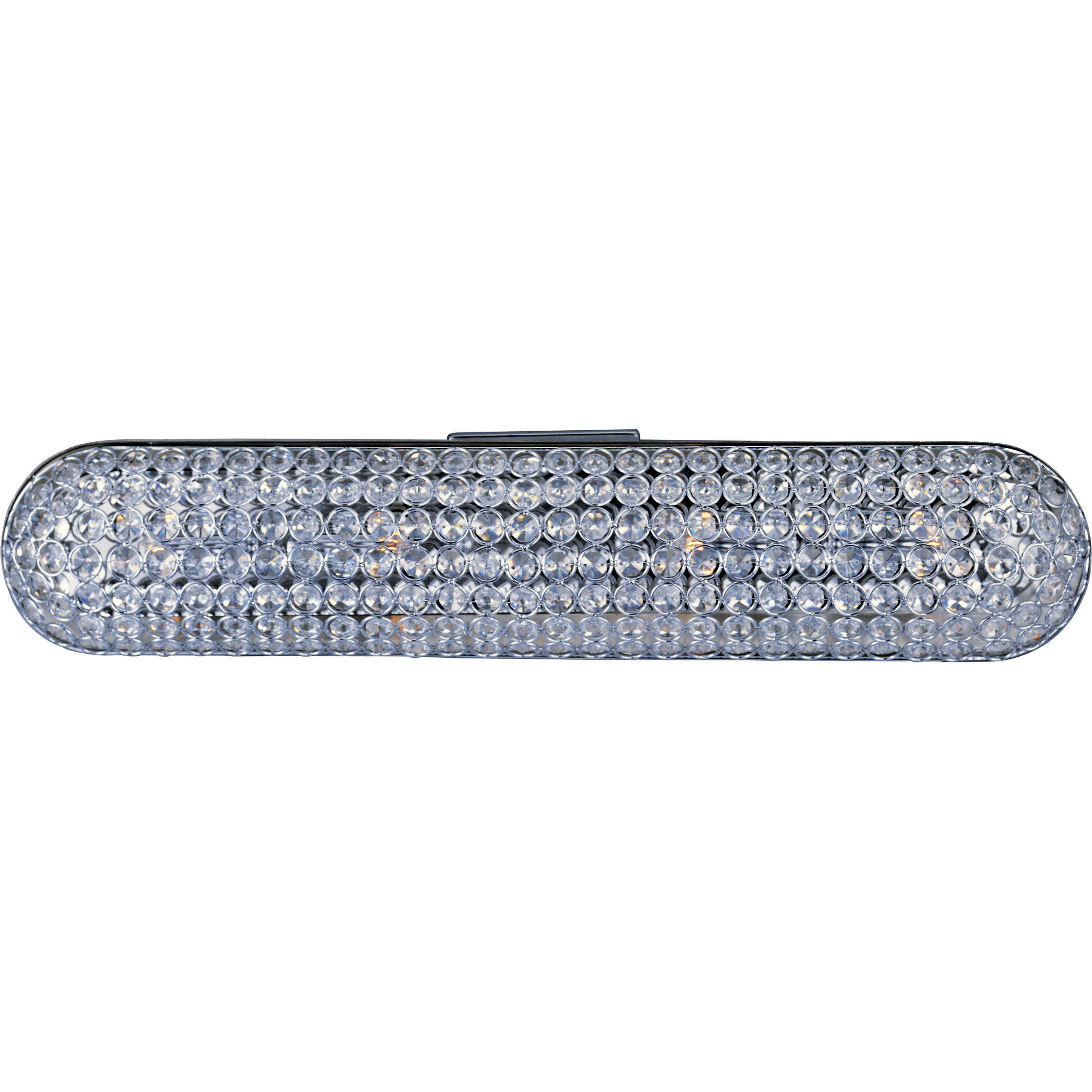Brilliant 4 Light 24 inch Polished Chrome Bath Vanity Wall Light