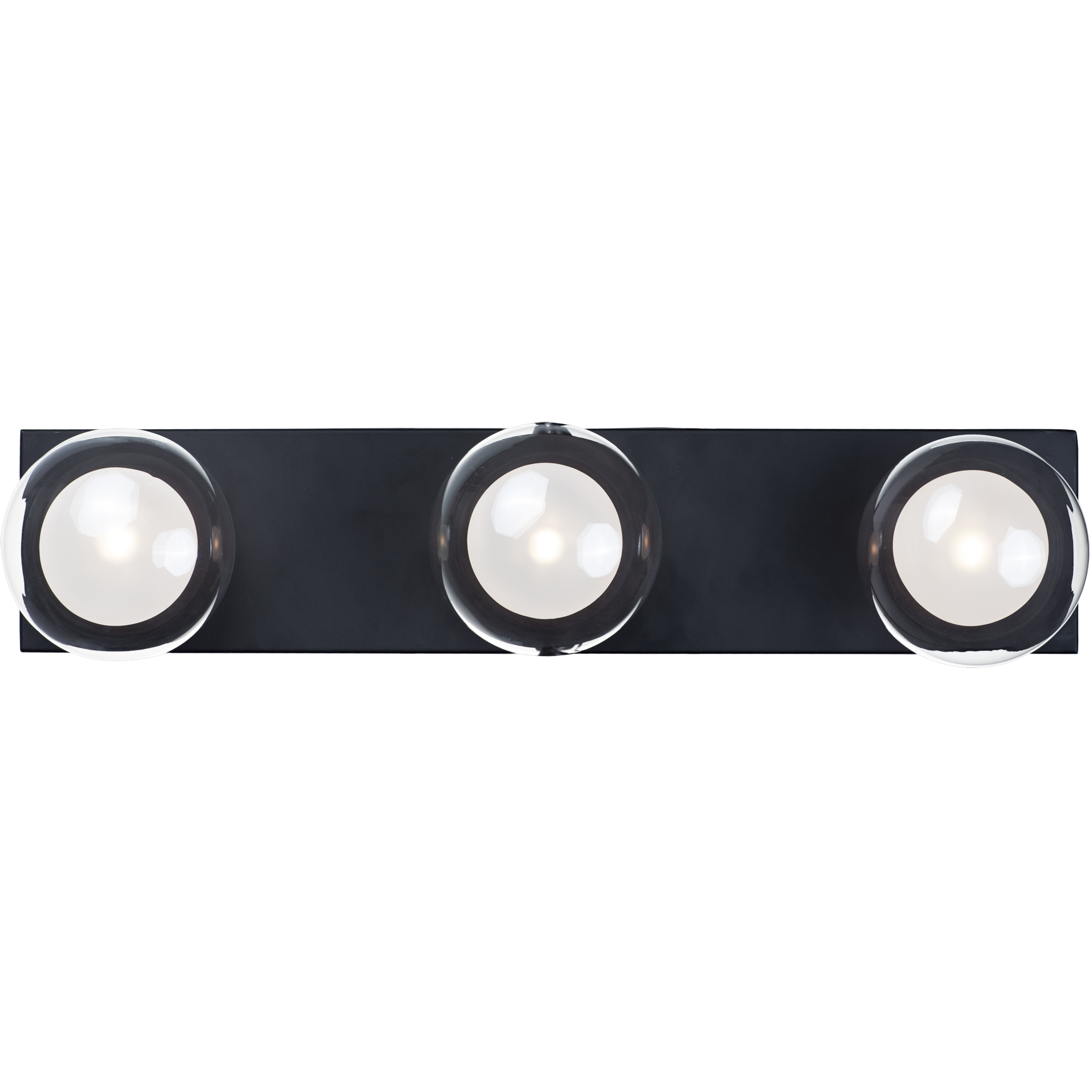Pod LED 22 inch Black Bath Vanity Wall Light