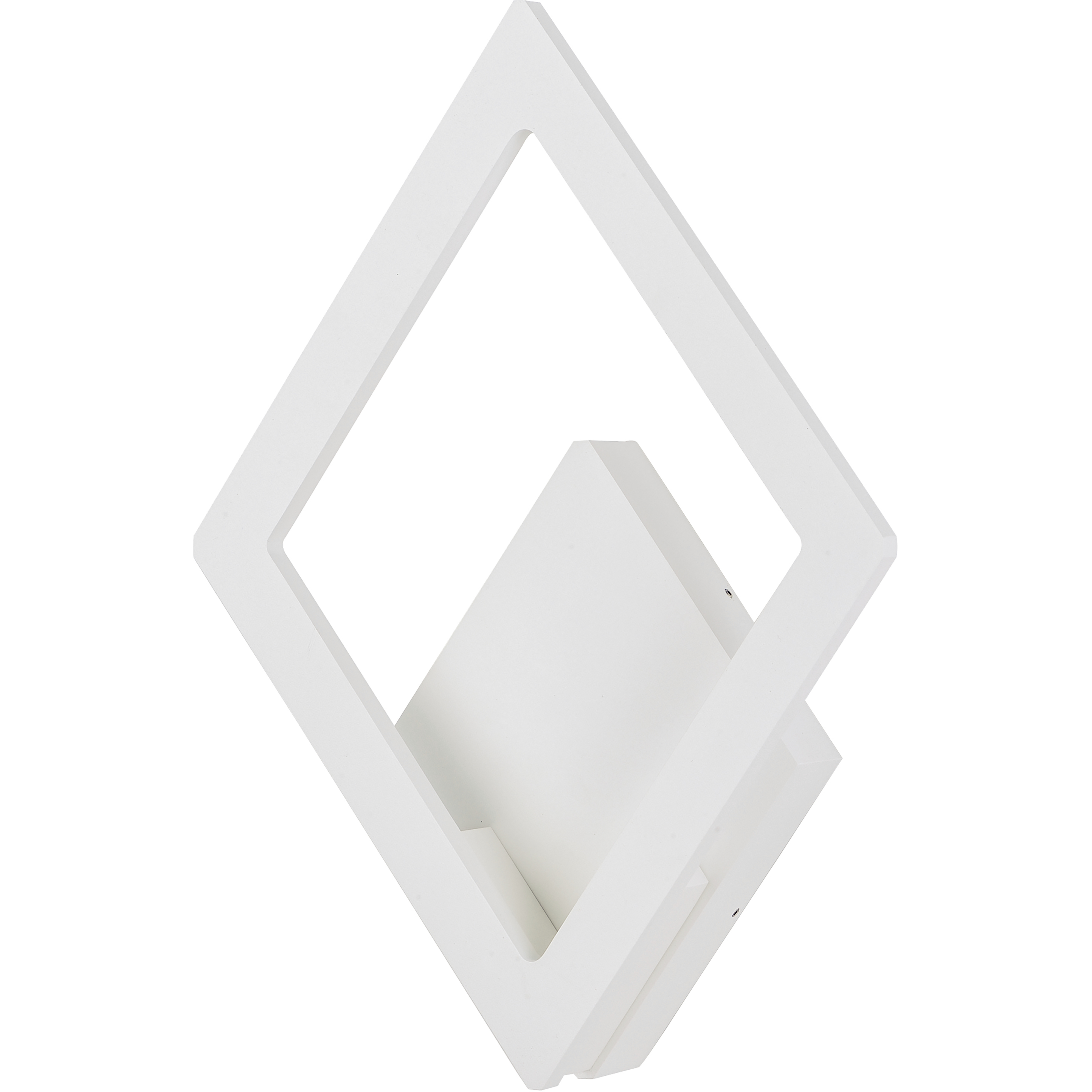 Alumilux Rhombus LED 14.25 inch White Outdoor Wall Mount