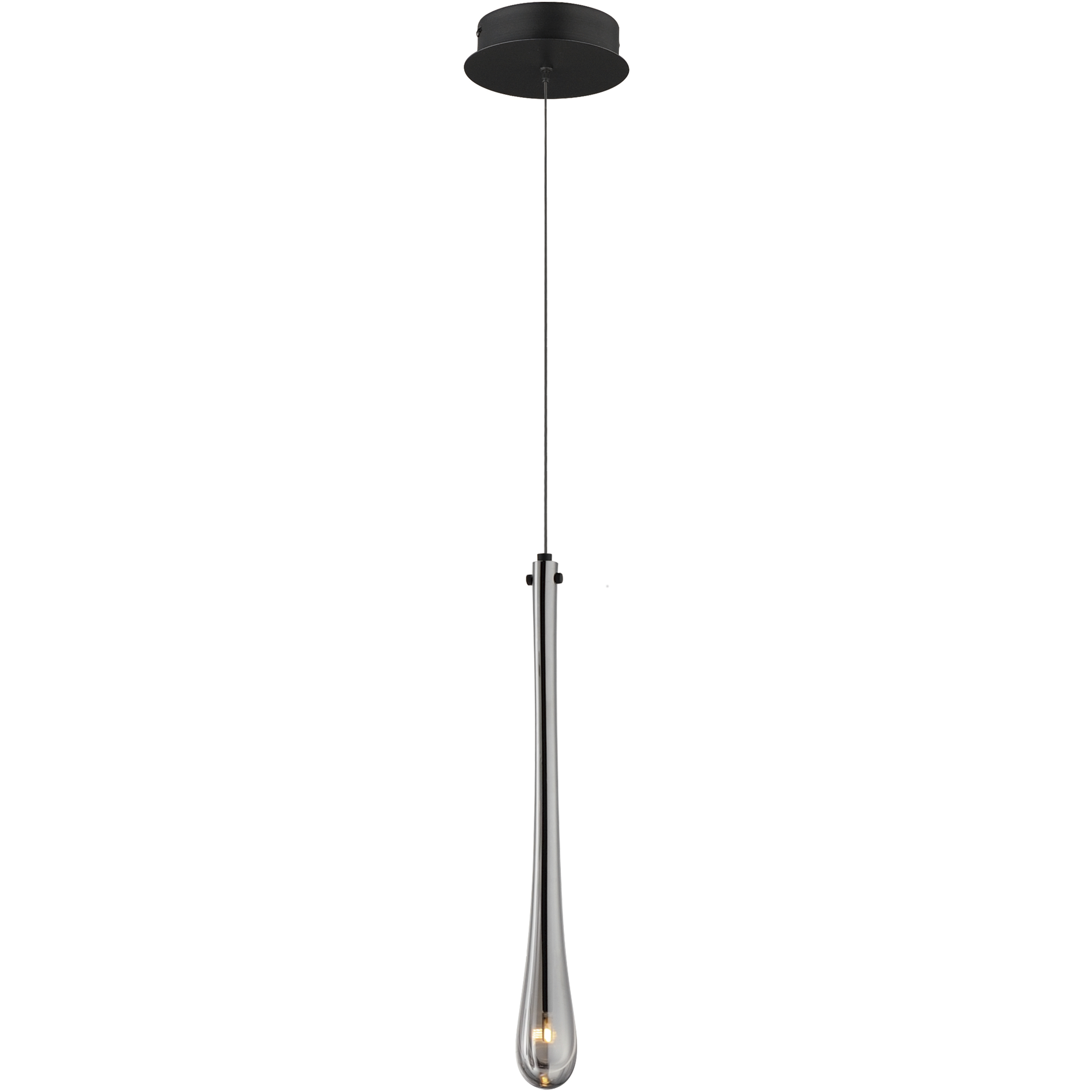 Stillo LED 2 inch Black Mini Pendant Ceiling Light