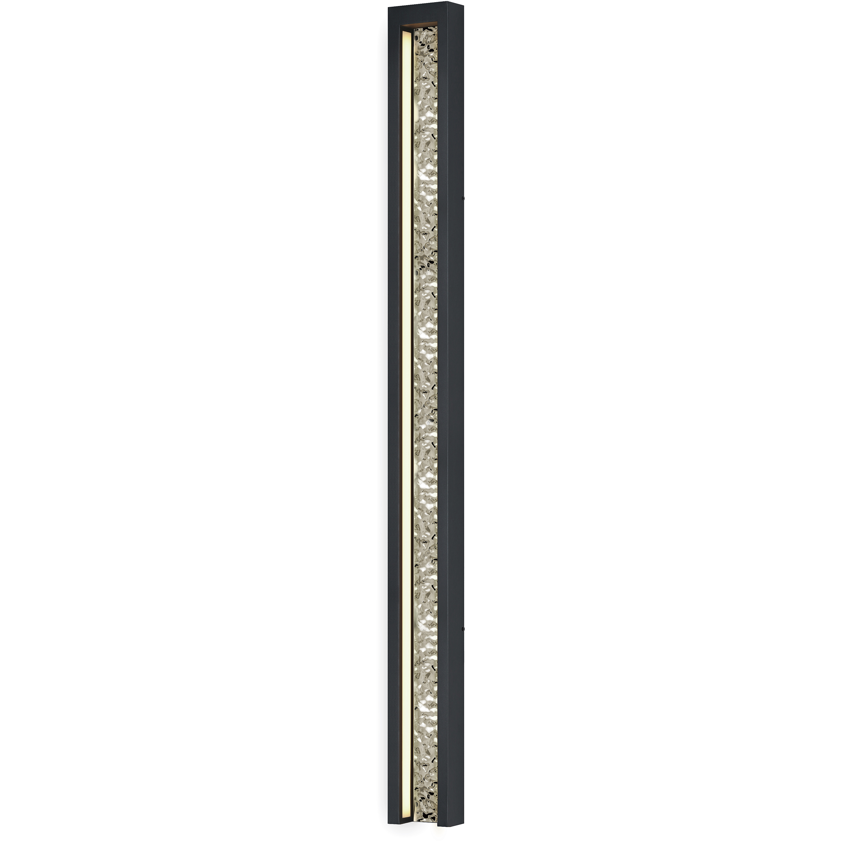 Liquid LED 60 inch Black Outdoor Wall Mount