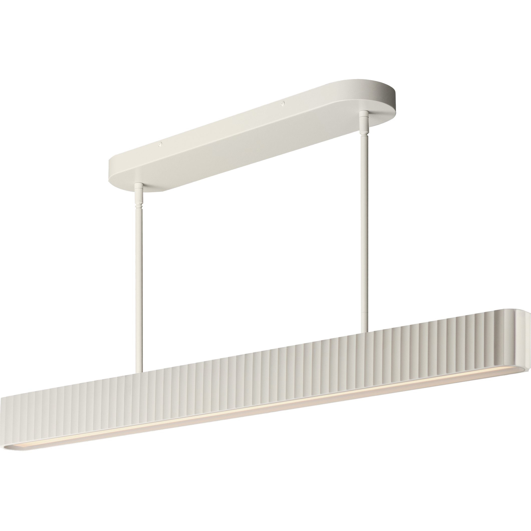 Delphi LED 47.25 inch Chaulk White Linear Pendant Ceiling Light