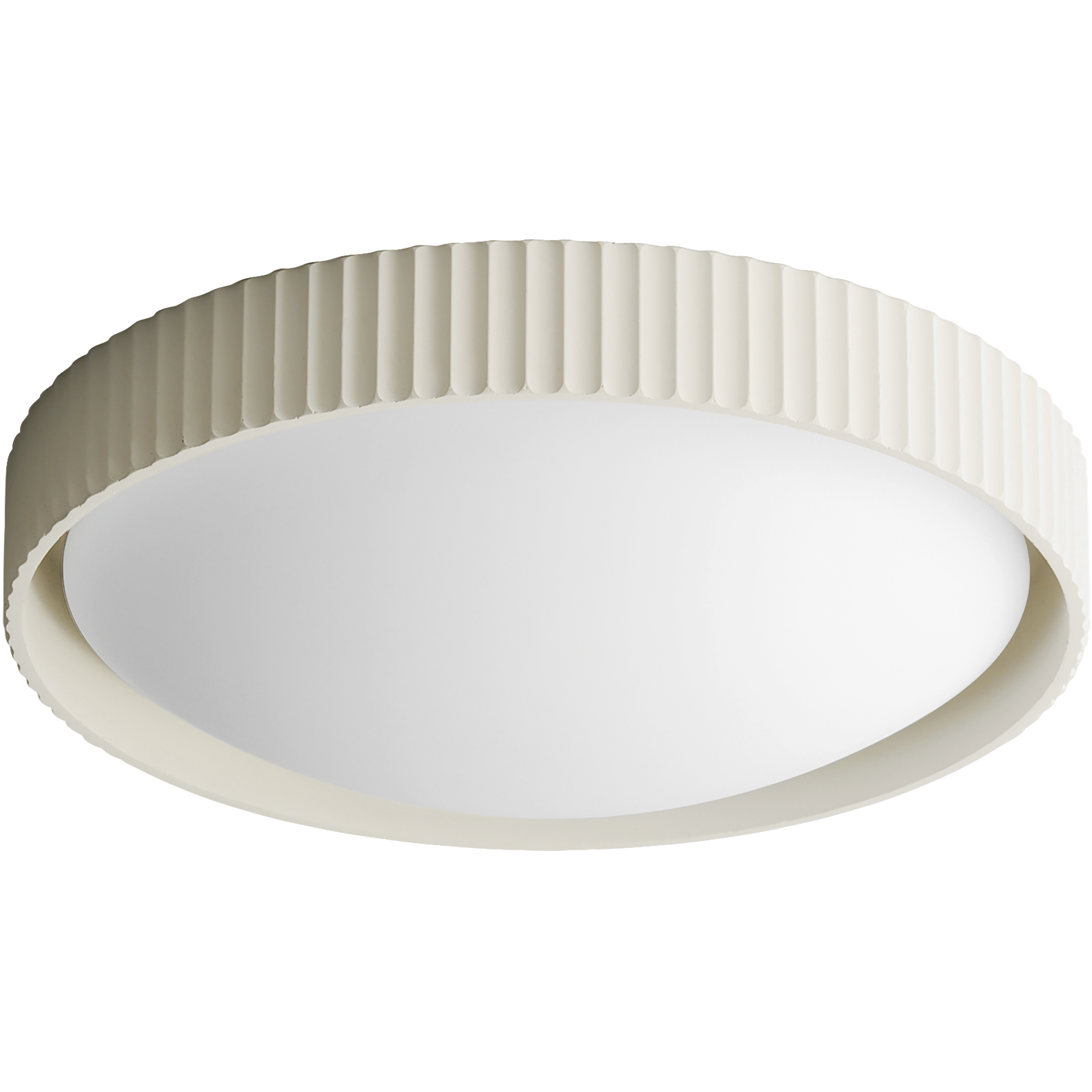Souffle LED 18 inch Chaulk White Flush Mount Ceiling Light