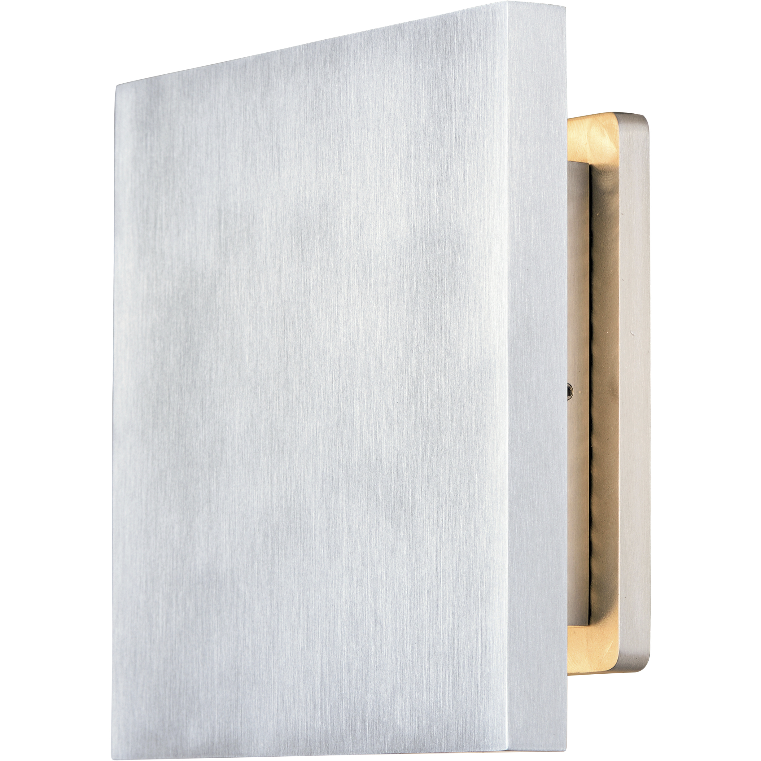 Alumilux Tau LED 6 inch Satin Aluminum Outdoor Wall Mount