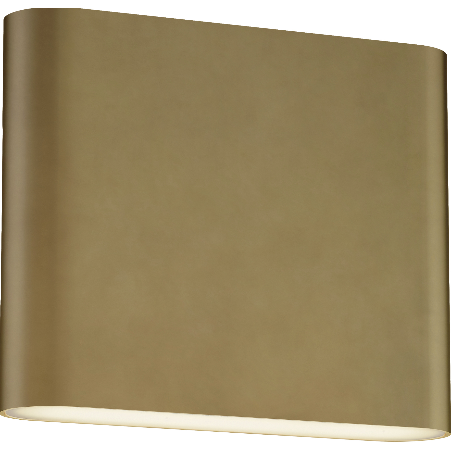Spartan LED 6 inch Natural Aged Brass ADA Wall Sconce Wall Light
